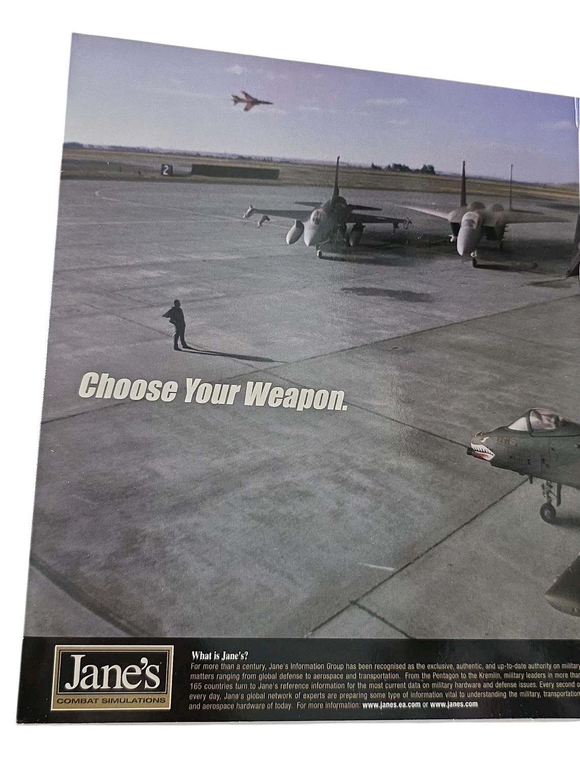 Jane’s Combat Simulations: United States Air Force, 1999, Big Box, New & Sealed