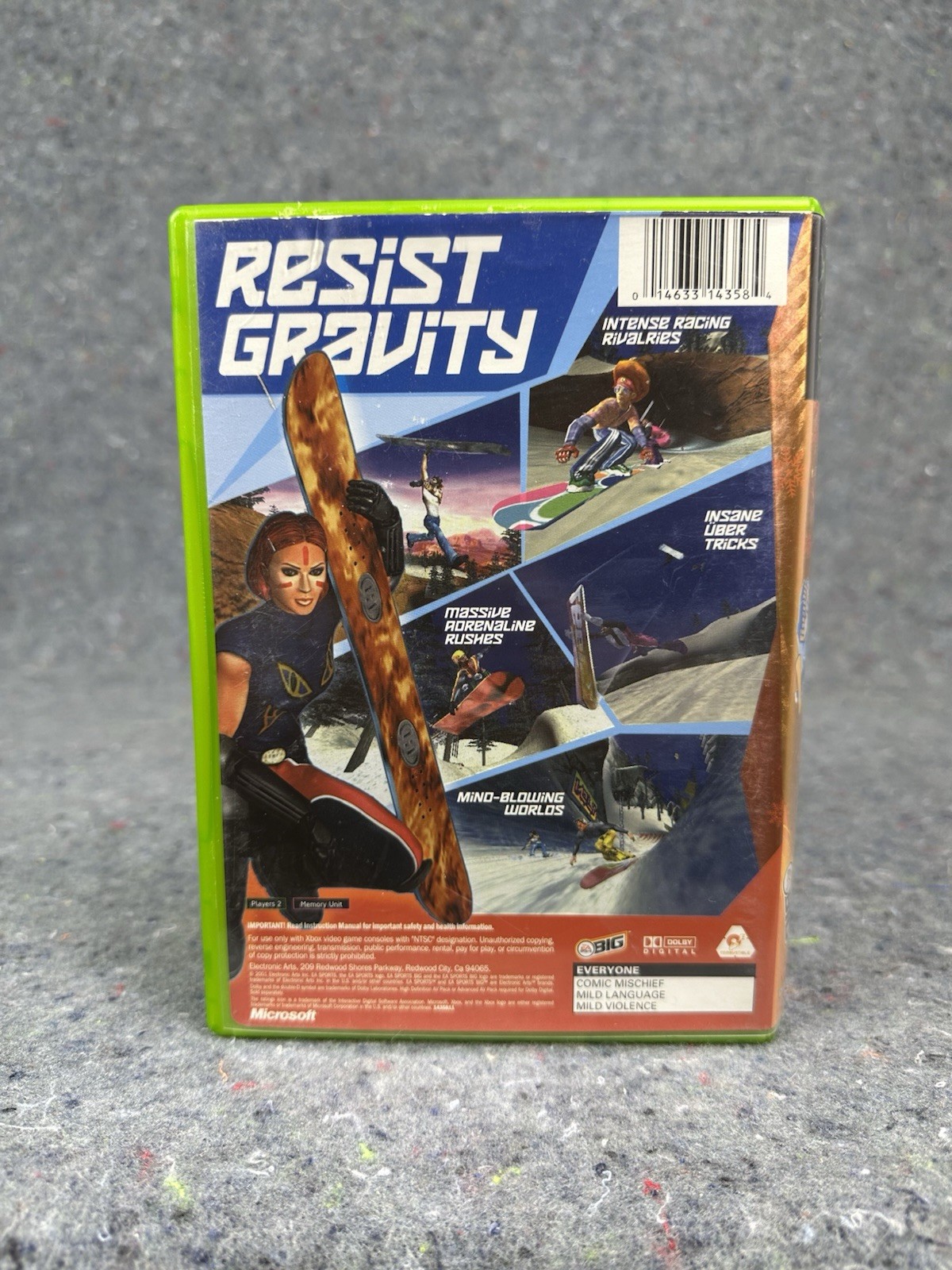EA Sports BIG SSX Tricky (Microsoft Xbox, 2001) Tested/Working CIB – No Manual