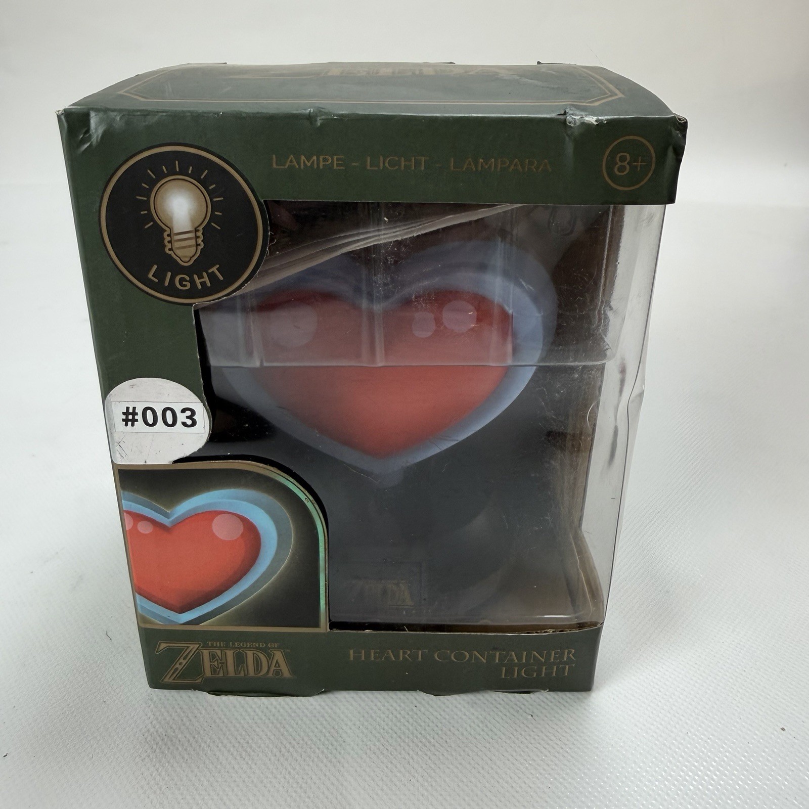 The Legend of Zelda Heart Container 3D Icon Light #003 Nintendo 2018