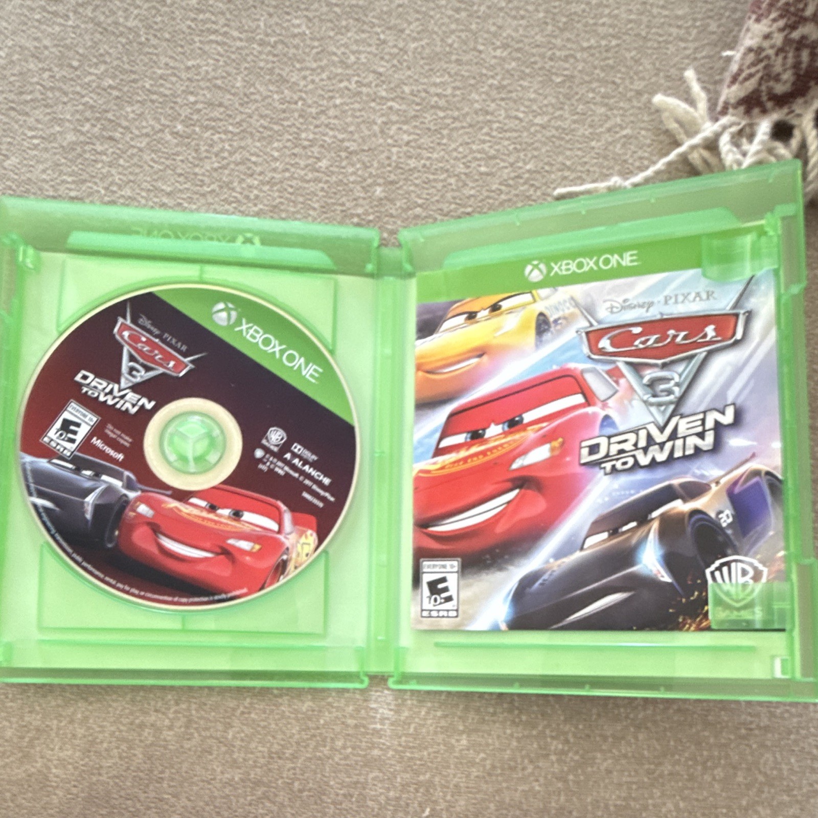 WB Games Cars 3: Driven to Win Xbox One Racing Multiplayer E10+ NTSC 2017