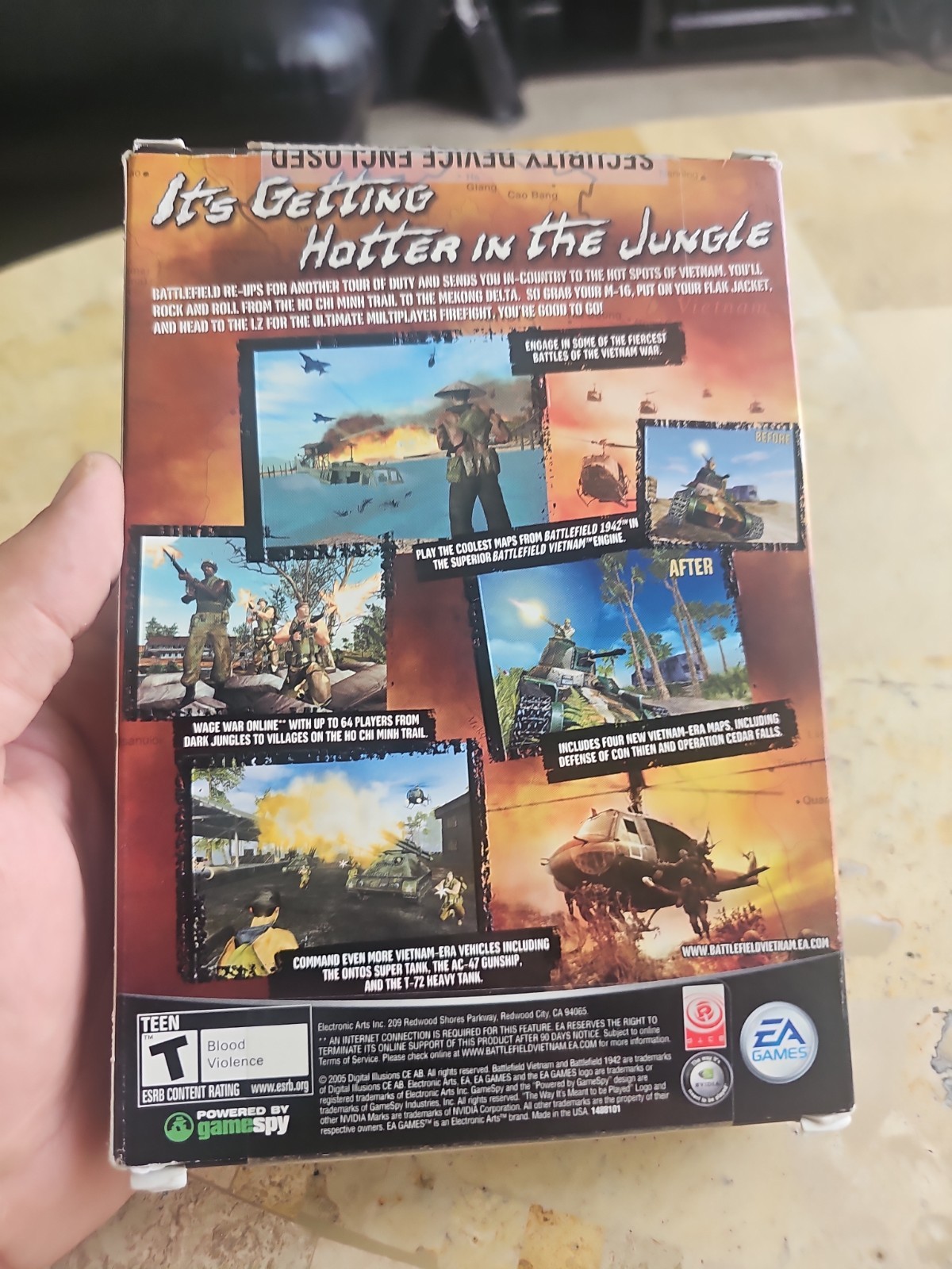 Battlefield Vietnam (PC, 2004)Complete Good Condition