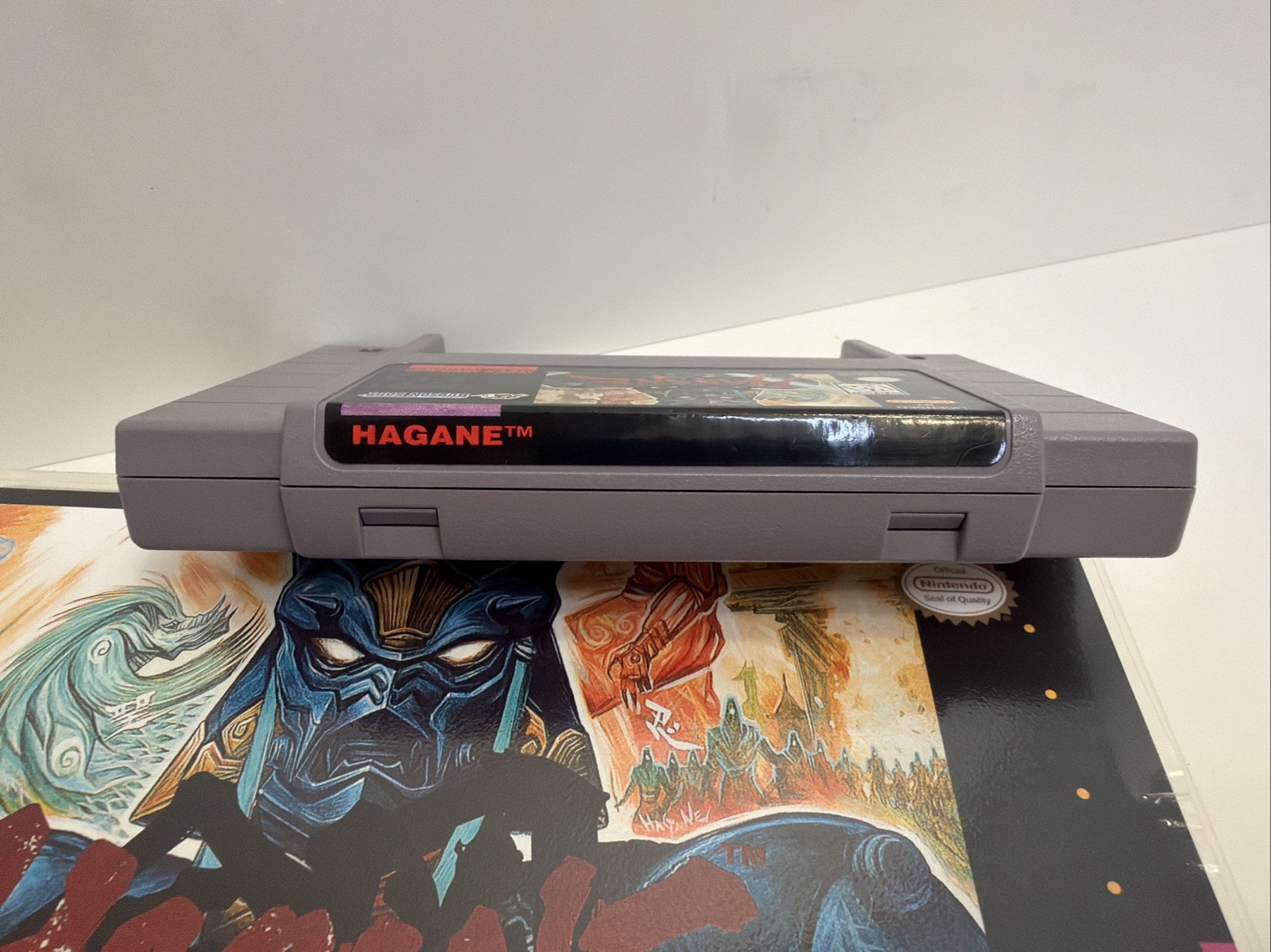 Hagane The Final Conflict Super Nintendo Game SNES Authentic +Collector Case
