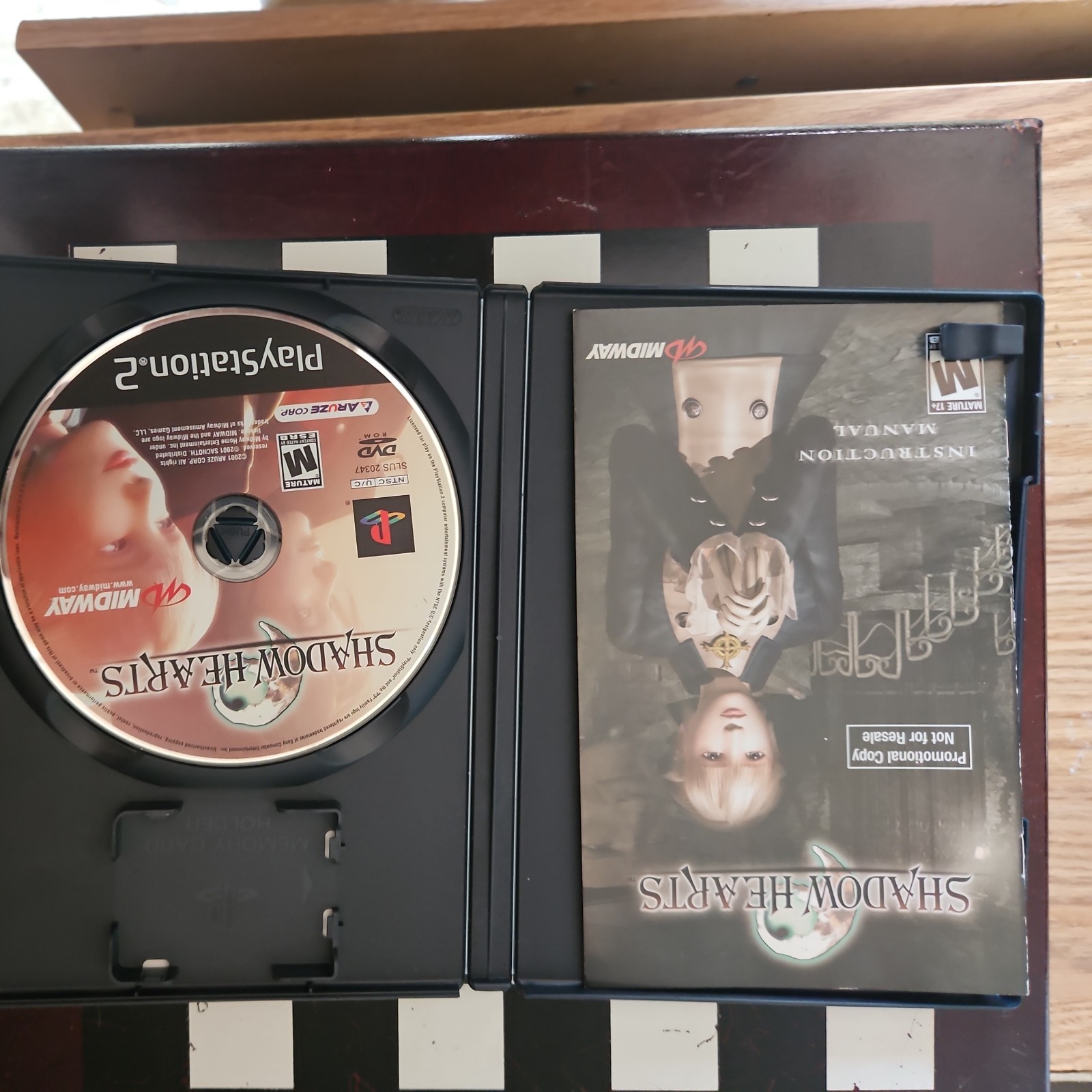 Midway Shadow Hearts Sony PS2 NTSC-U/C Promotional Copy (2001) Complete
