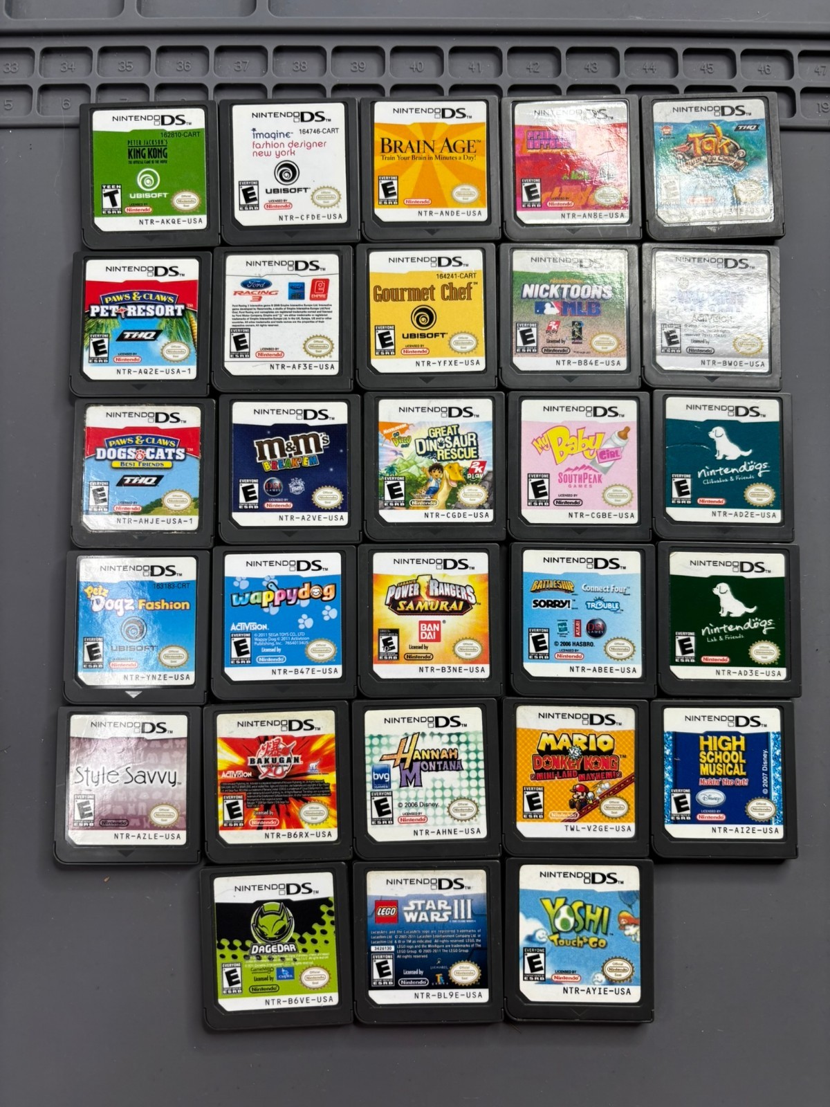 Original DS (FAT) 33 Game Bundle and Console