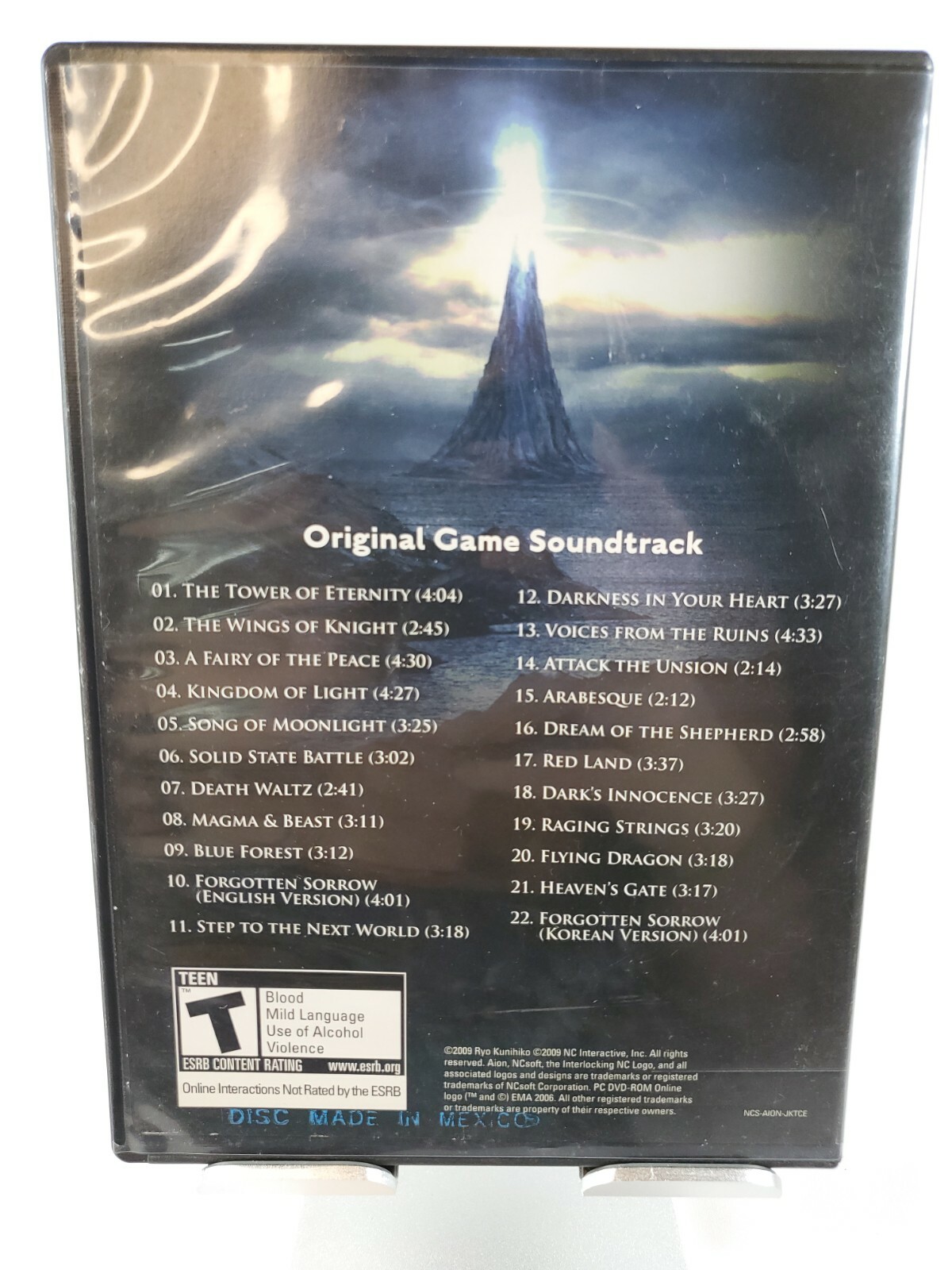 AION CD-ROM 2 Disc PC-Game 2009 Complete Tested
