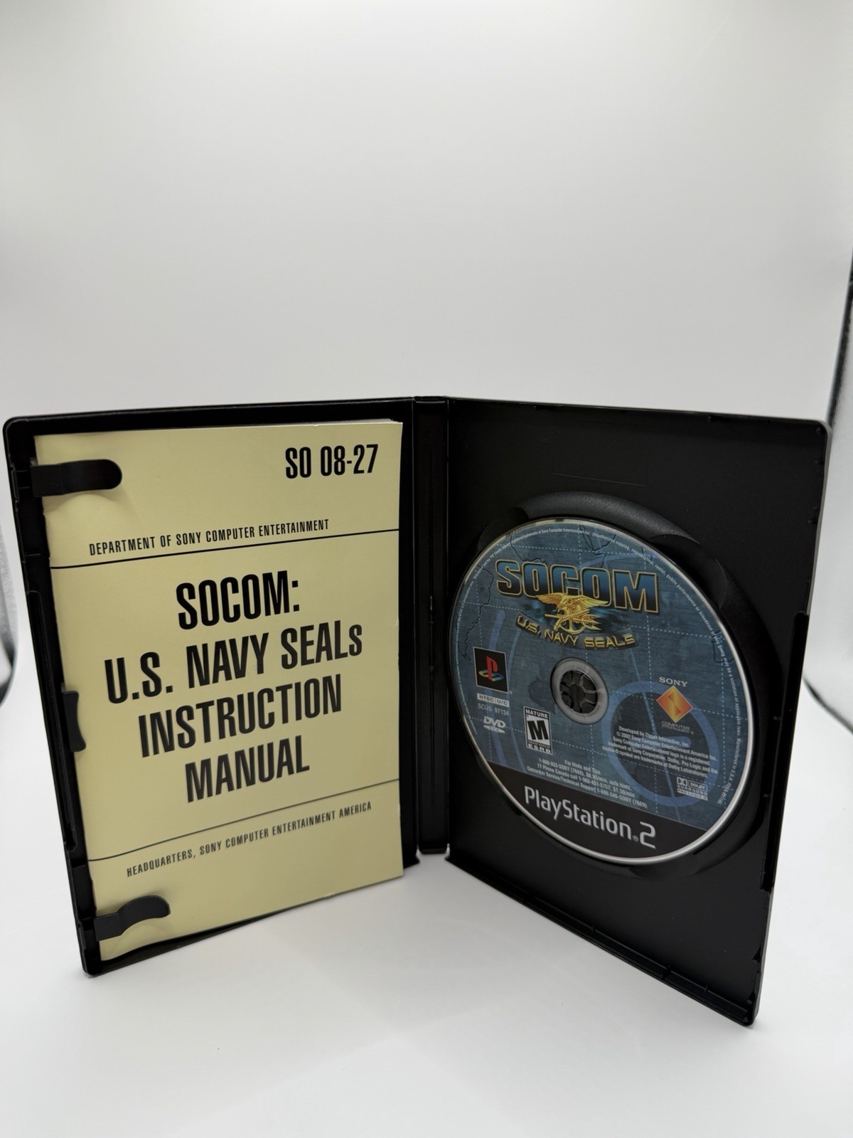 SOCOM: U.S. Navy SEALs Bundle – SOCOM 1, 2 , 3 PlayStation 2 PS2 CIB Tested