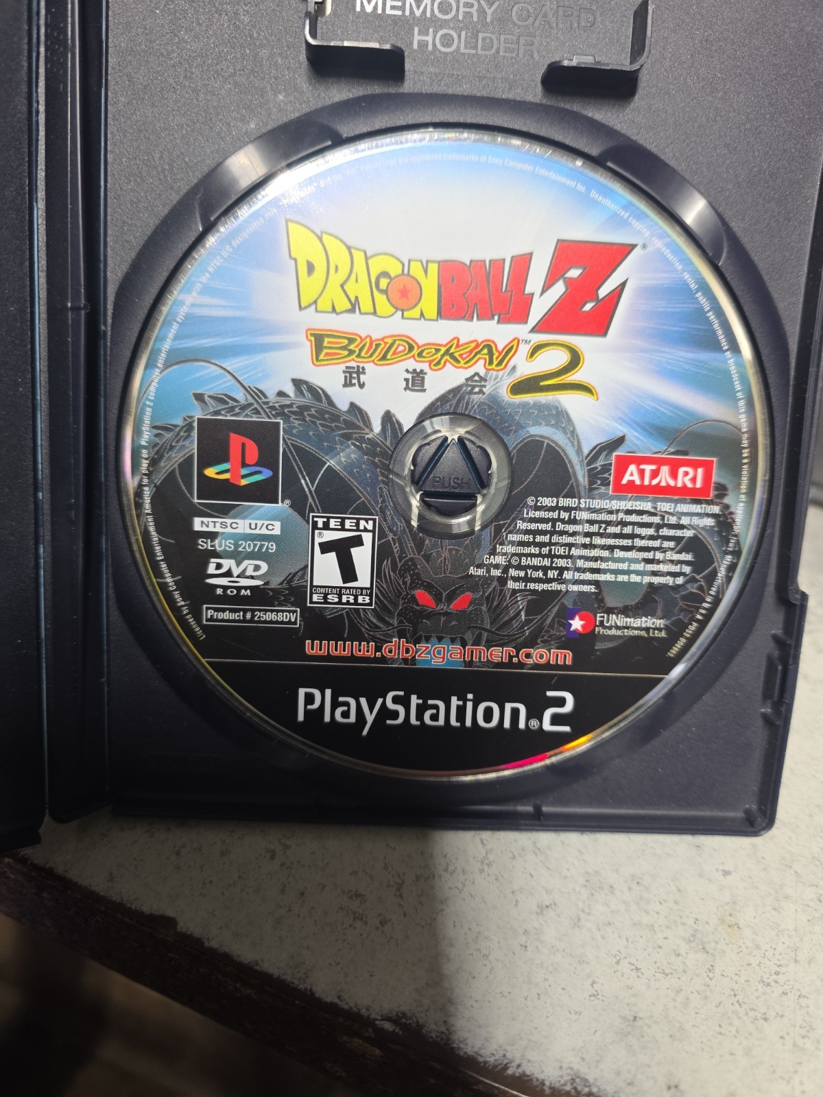 Dragon Ball Z: Budokai 2 – Sony PlayStation 2, Acceptable, Free Shipping