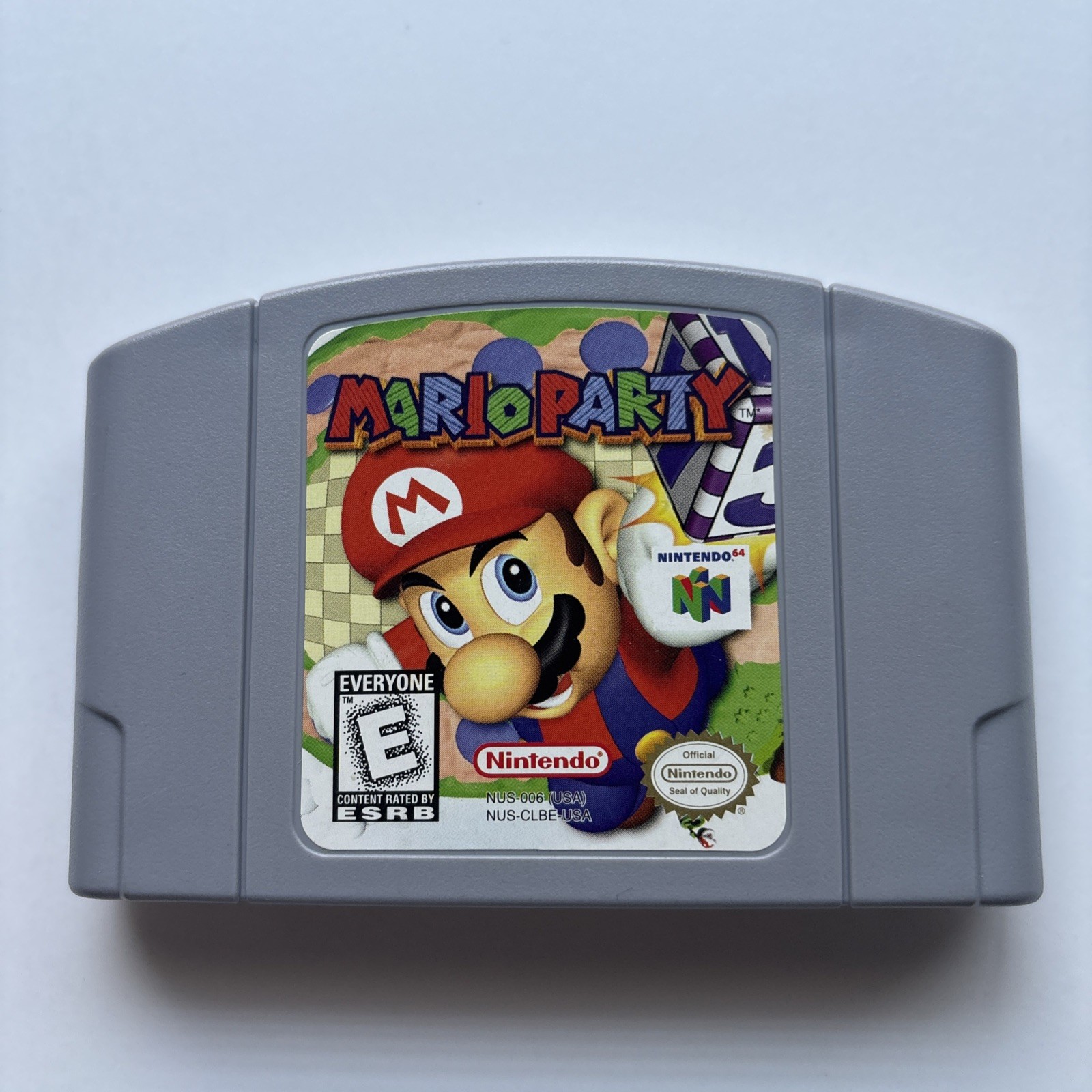Mario Party 1 Nintendo 64 N64 1999 Authentic Cleaned Teated Super Fun Retro Game