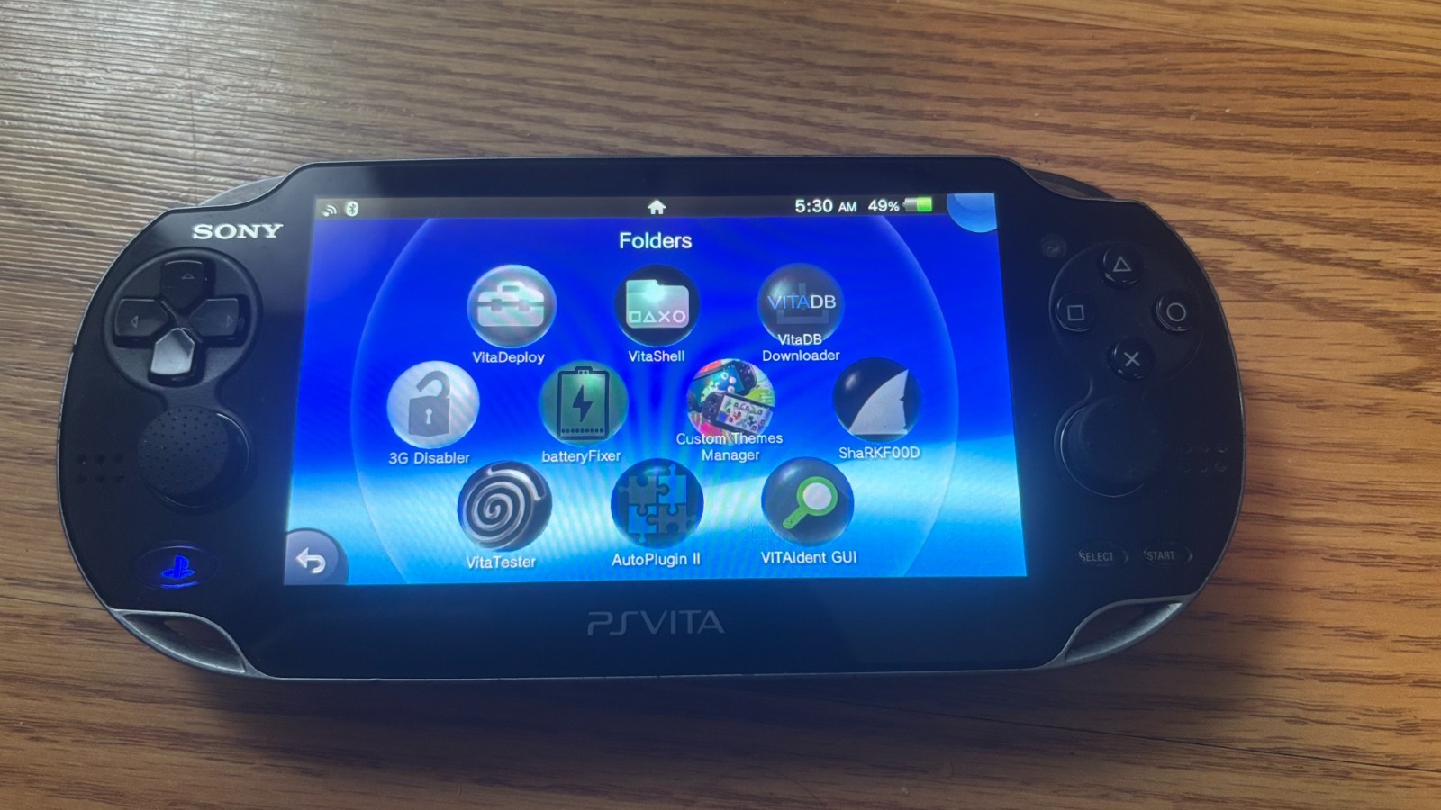 Sony PlayStation Vita 3G Wi-Fi – Crystal Black – 128GB SD Card + 4GB Sony Card
