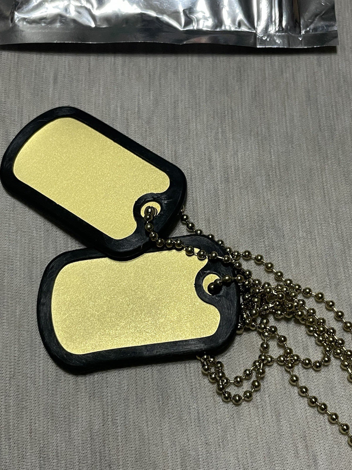 Battlefield 4 Dog Tags Gold Rare Promo Prepare for Battle Necklace Xbox PS4 PS3