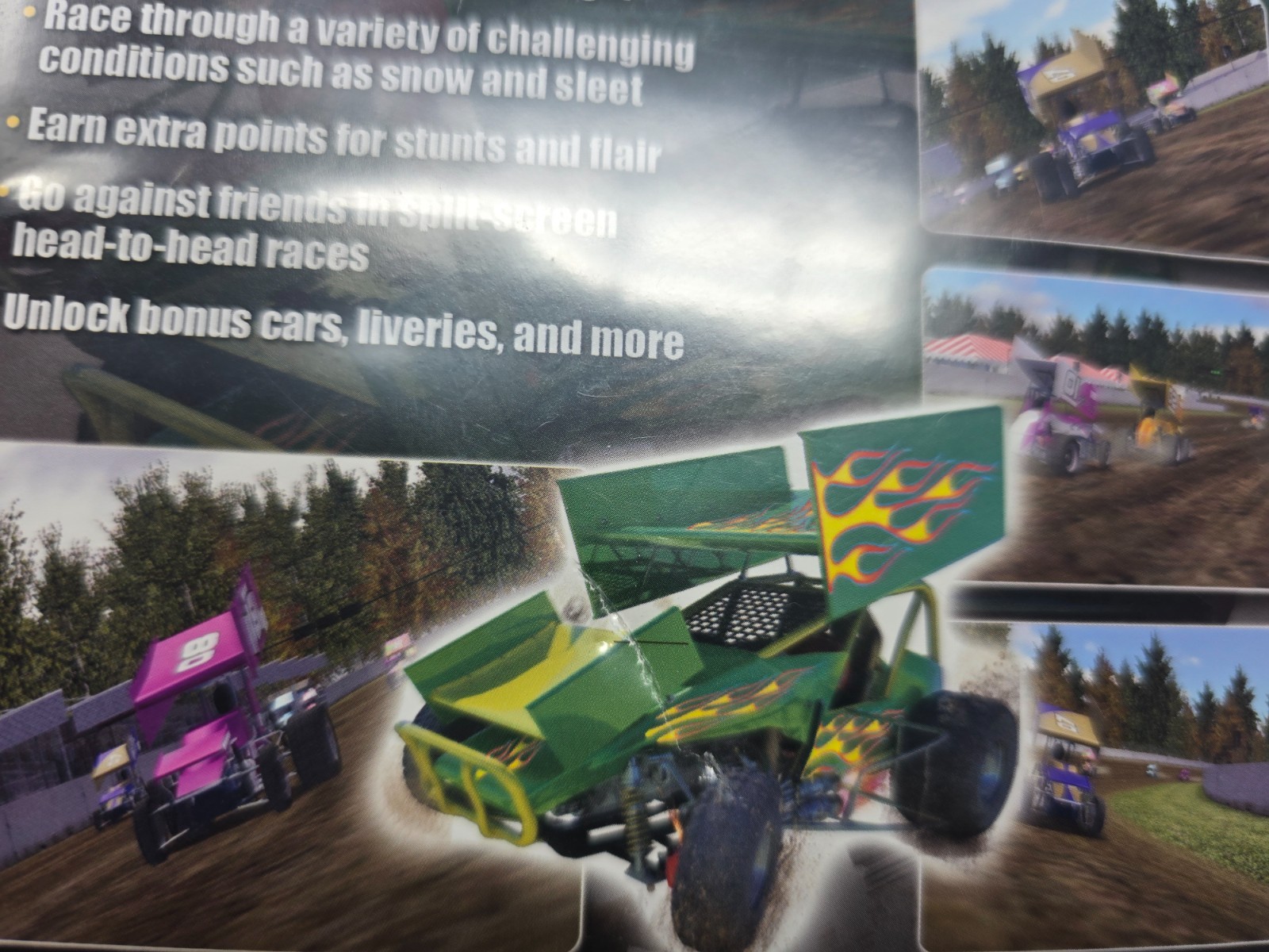 Maximum Racing: Sprint Cars (Nintendo Wii, 2011) Complete