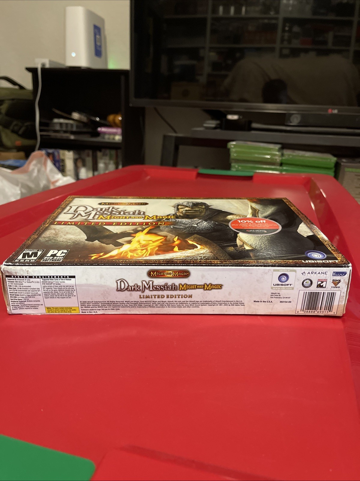Brand New Might and Magic Dark Messiah Limited Edition Big Box Sealed PC 2006