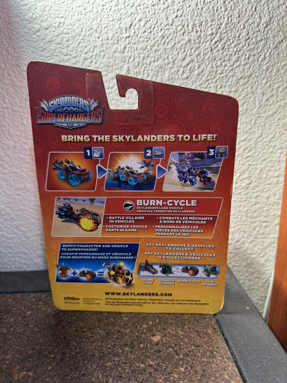 SKYLANDERS Superchargers – Burn-Cycle – NEW