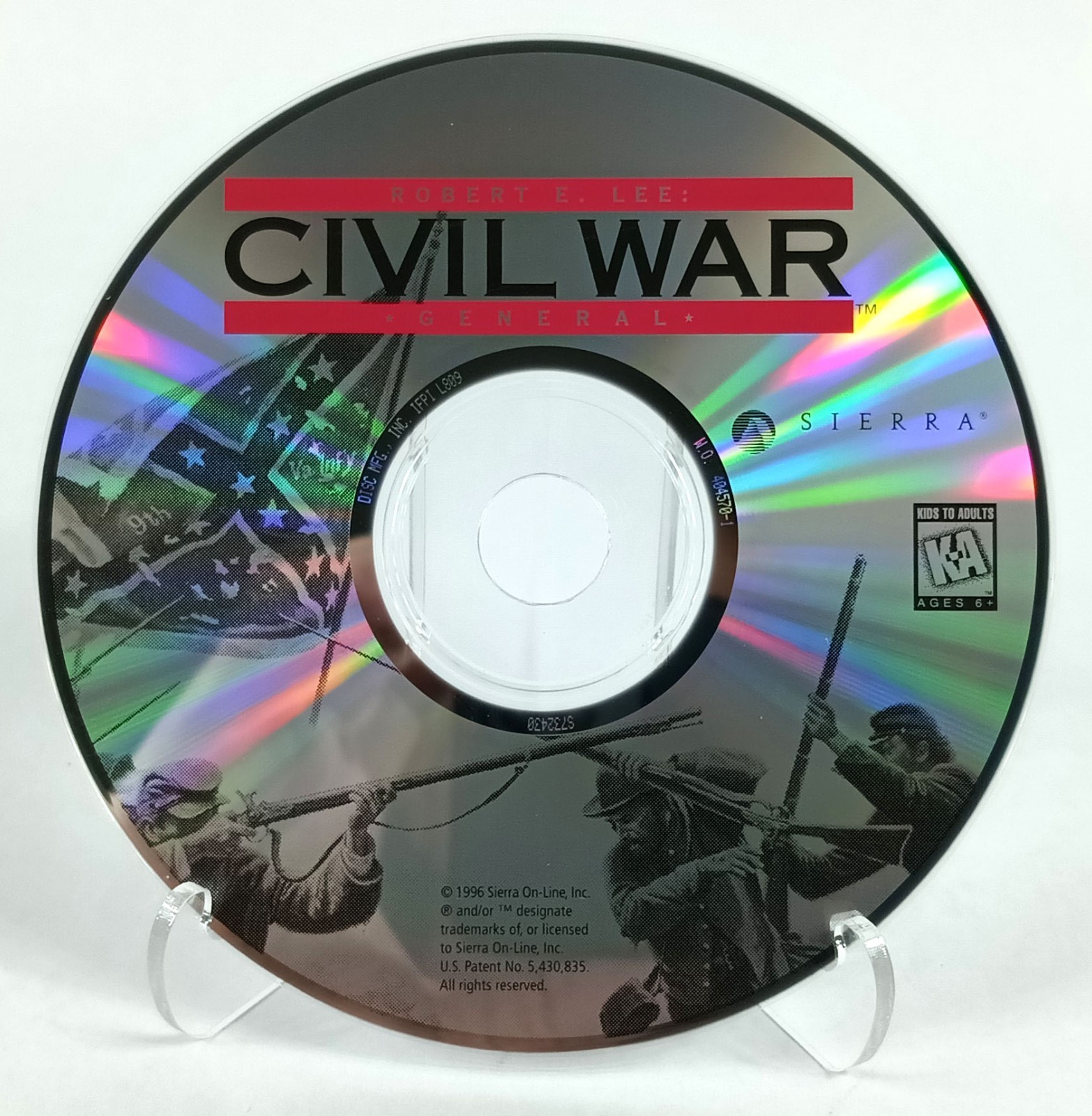 Robert E. Lee Civil War General PC Video Game Strategy Multiplayer Disc Only