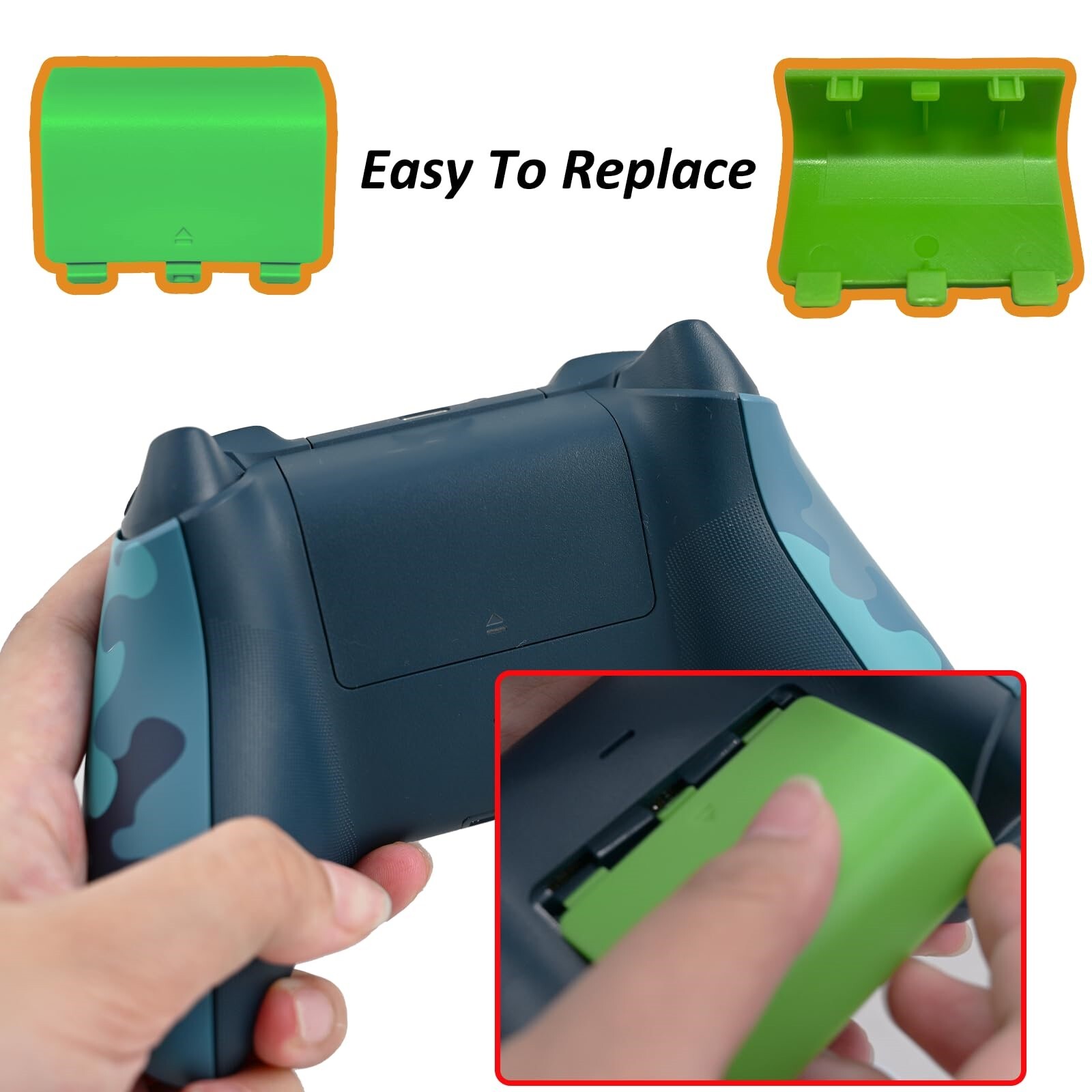 Multi – color Optional Plastic Handle Battery Cover for Xbox Series S/X Gamepad