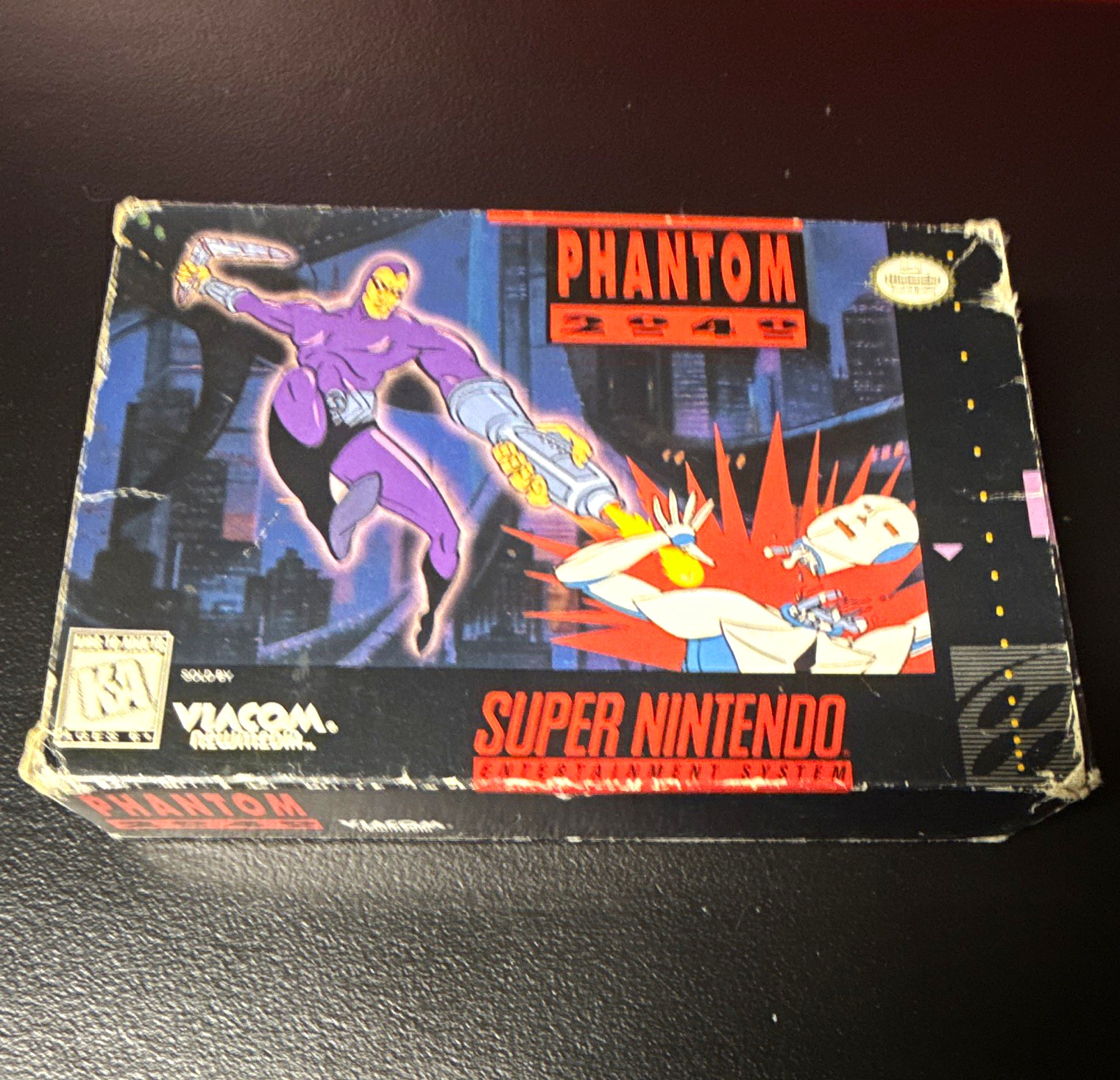 Phantom 2040 Nintendo SNES NTSC-U/C (Box Included) (NO MANUAL)