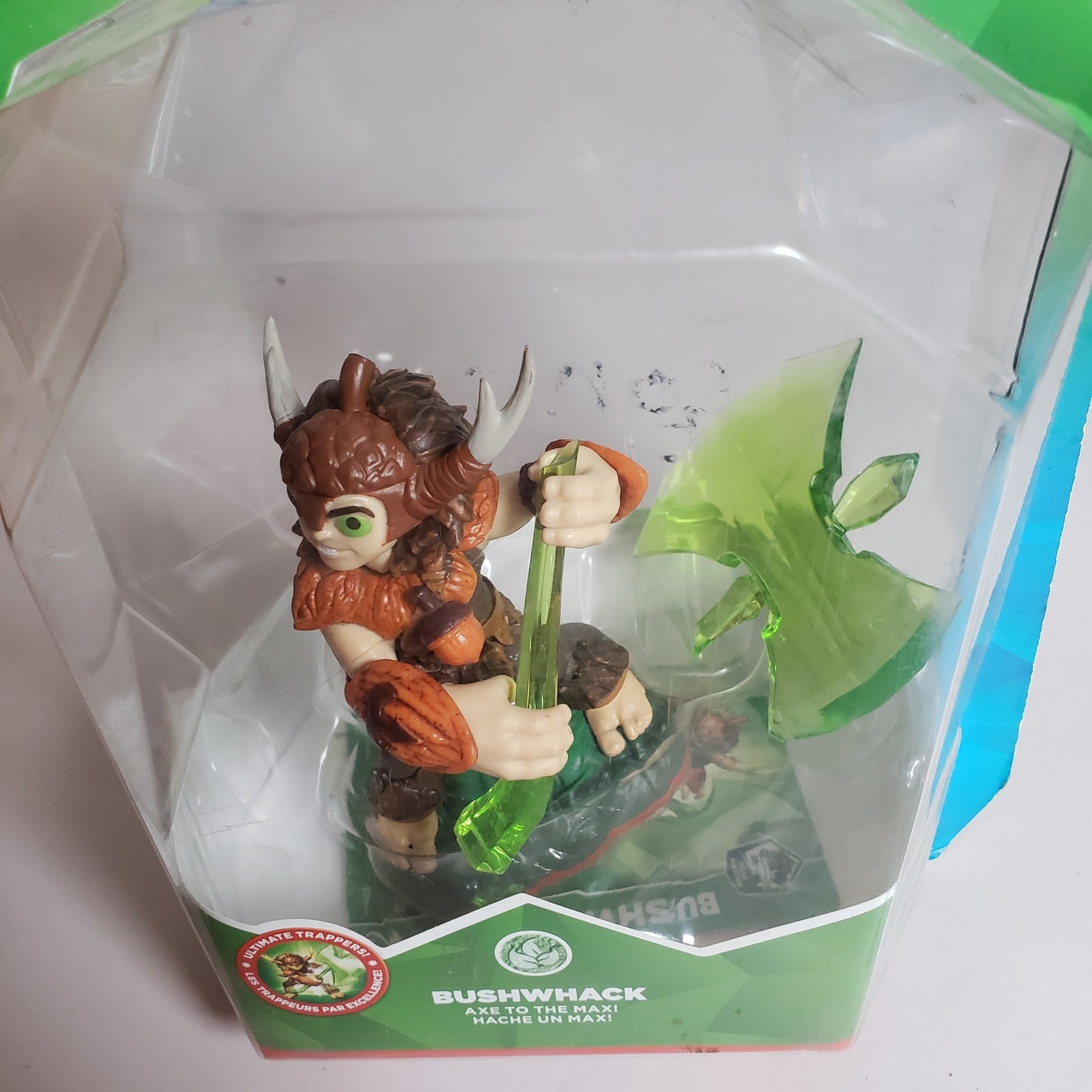 Skylanders Trap Team 87164888 Bushwhack Axe To Max Video Game Figure *broke*