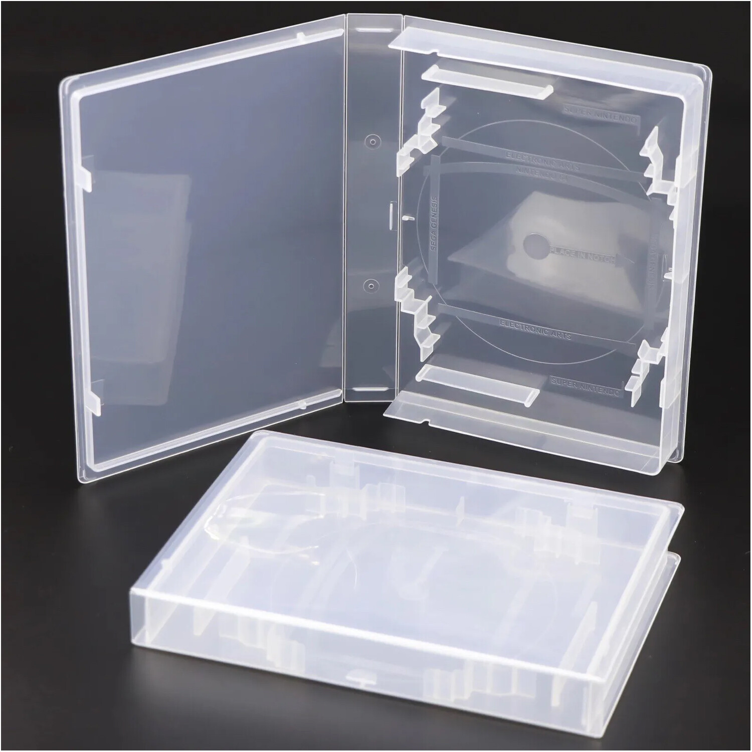 Universal Video Game Case Box For Disc Cartridge Cart N64 SNES EA Sega Genesis