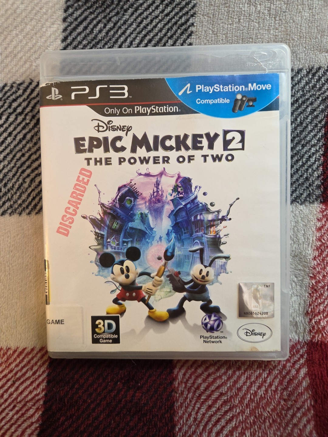 Disney Epic Mickey 2 The Power of Two PS3 | Disc In Good Cond READ EX library