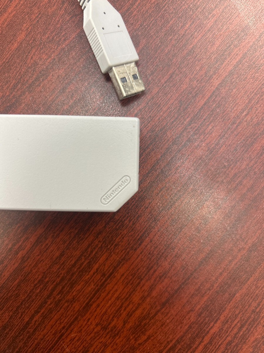 Nintendo Official RVL-015 Wii Lan Adapter Tested Japan