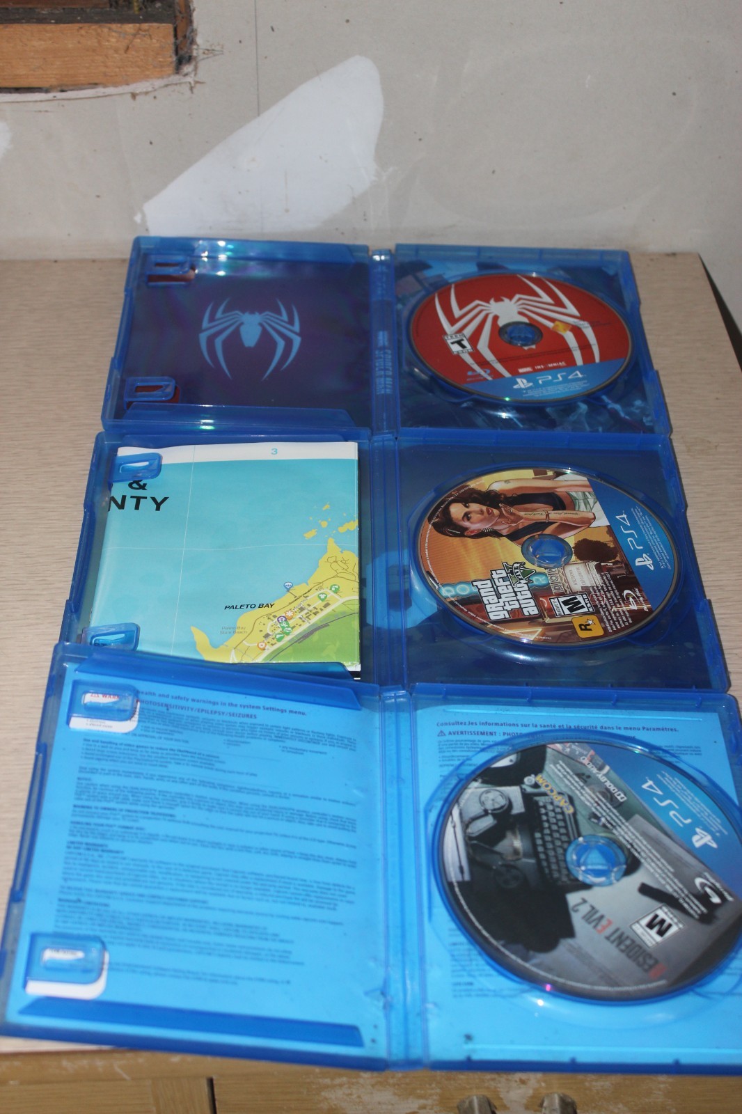 PlayStation 4 30+ games bundle: Spider-Man PS4, GTA V, Resident Evil, Witcher 3
