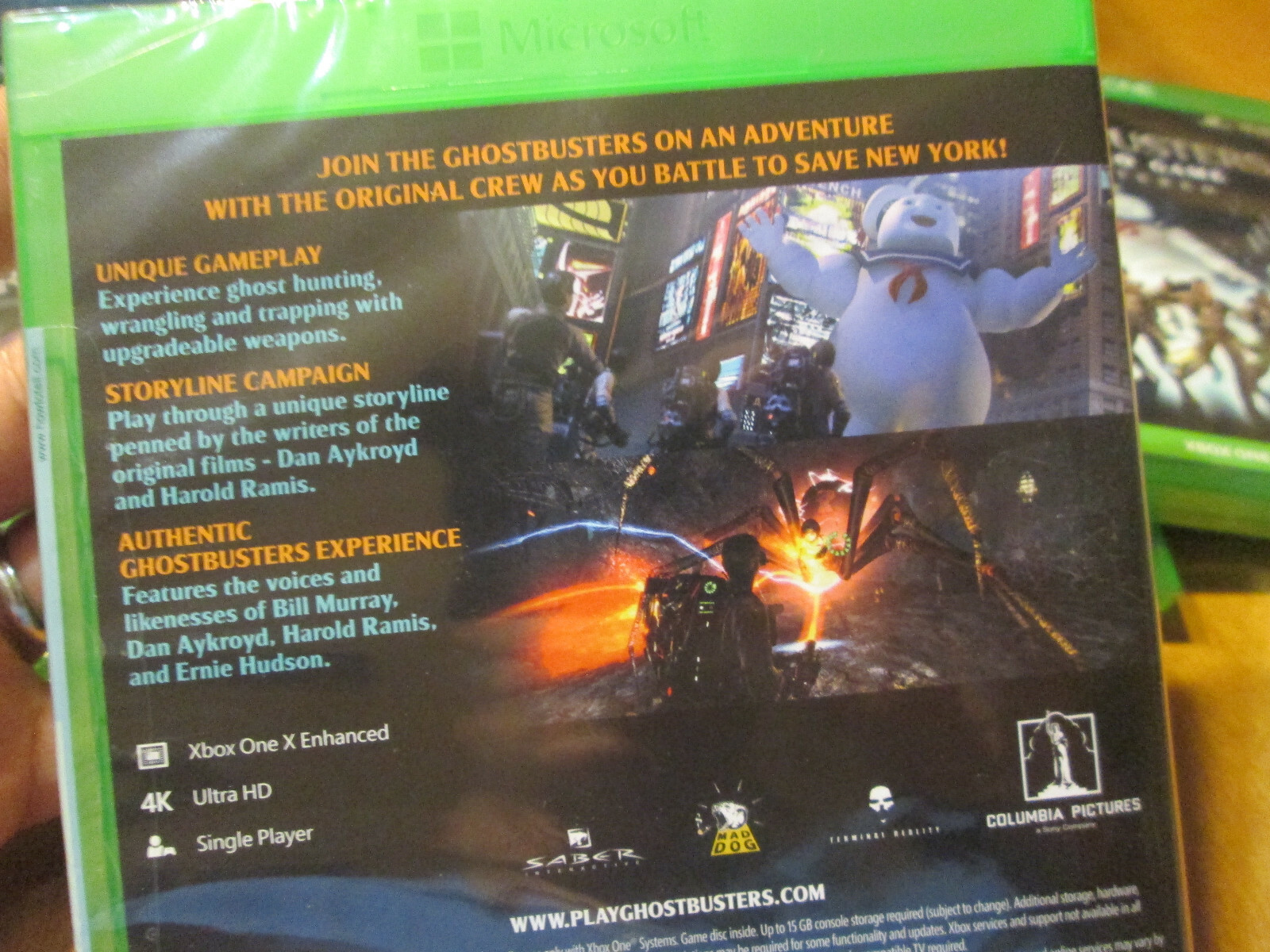 GHOSTBUSTERS THE VIDEO GAME REMASTERED XBOX ONE US EDITION NEW FACTORY SEALED