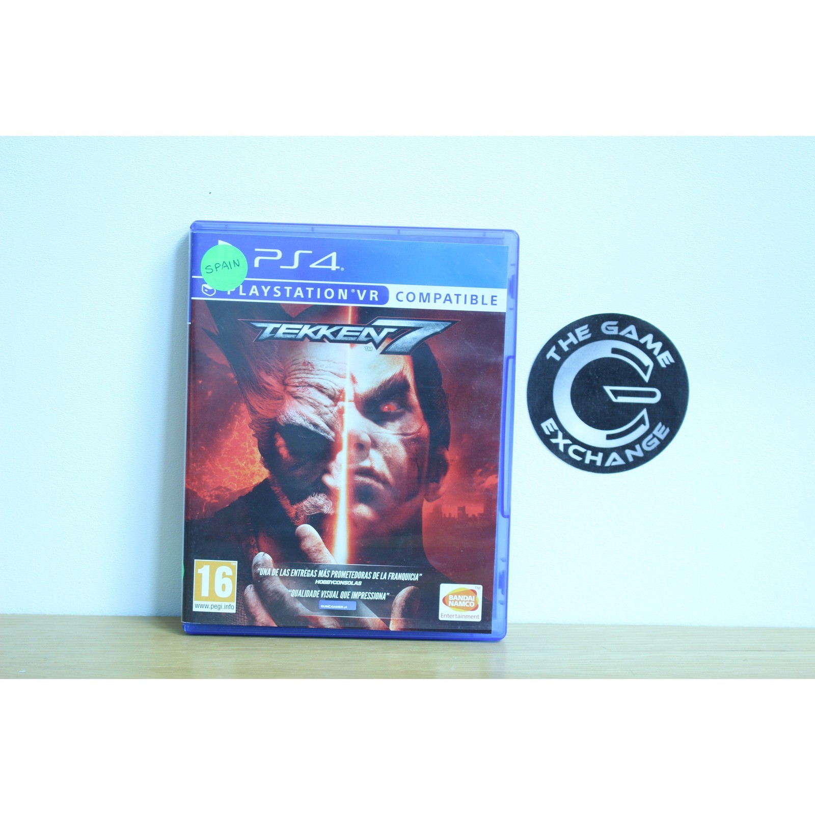 Tekken 7 (PS4, 2017) PAL Spain Spanish Edition Bandai Namco Fighting PEGI 16