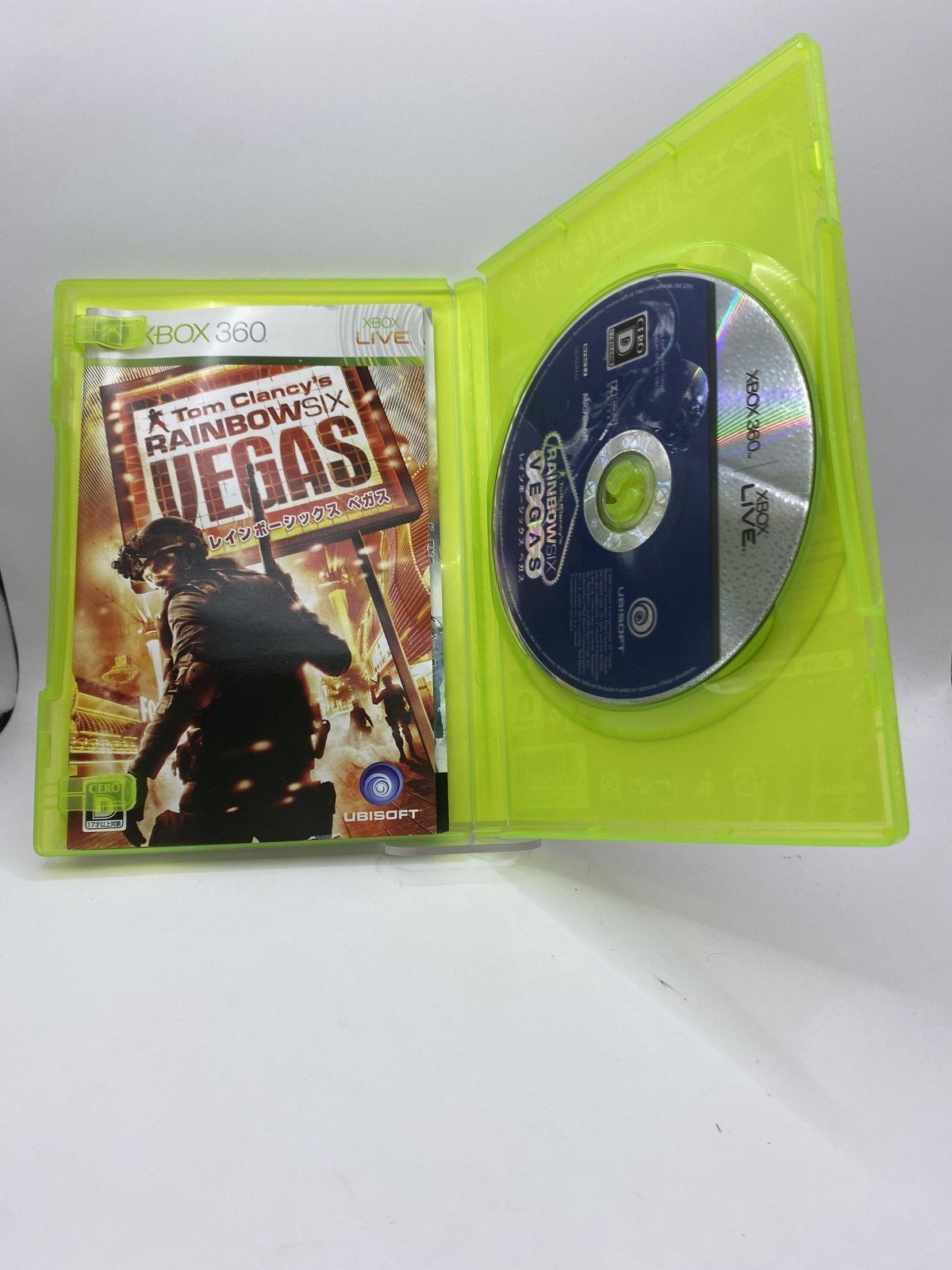 Tom Clancy’s Rainbow Six Vegas Xbox 360 Video Game Japan CERO D NTSC-J Import