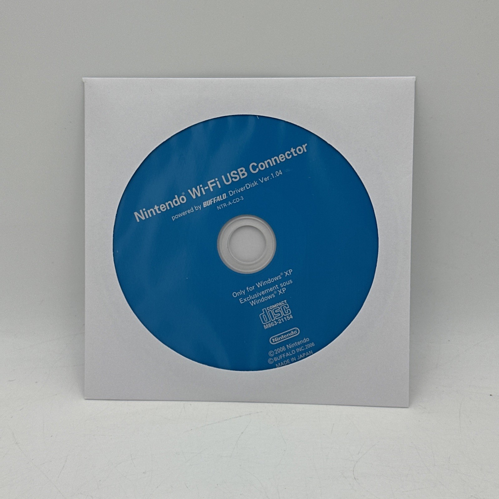 Nintendo Wi-Fi USB Connector CD Disc Only OEM Clean Disc