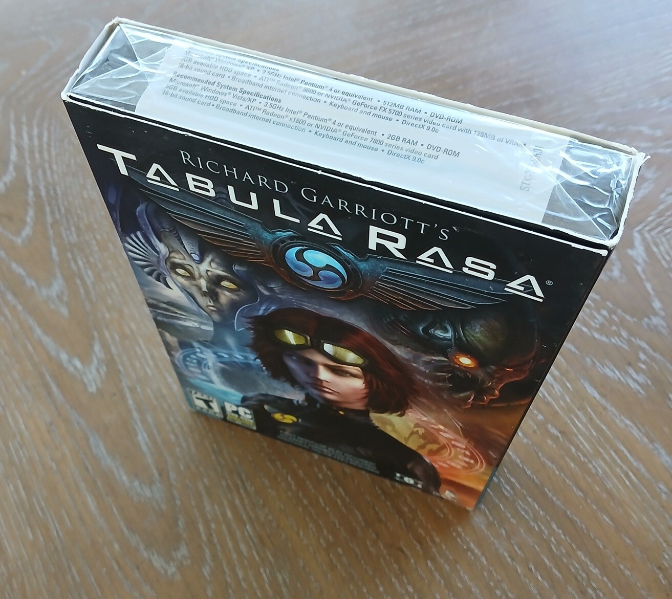 Richard Garriott’s Tabula Rasa – For PC DVD-ROM – NEW Shrink-Wrapped