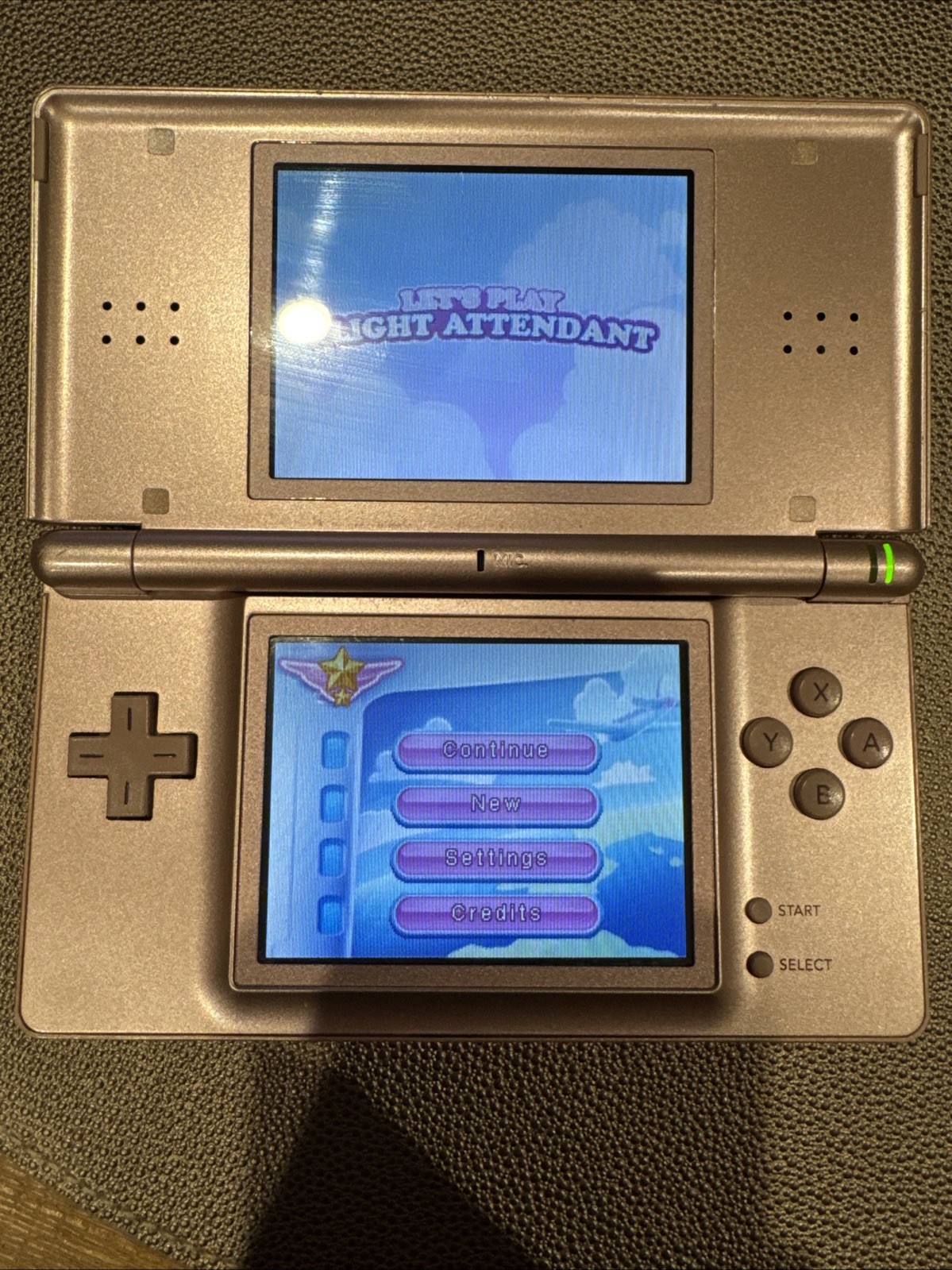 Let’s Play: Flight Attendant Game Cartridge (Nintendo DS) [Authentic, Tested]