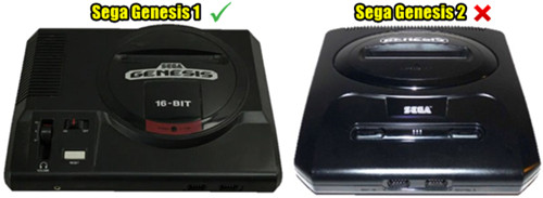 6Ft AV Cable & HDTV TV Converter Adapter for the Sega Genesis System Console NEW