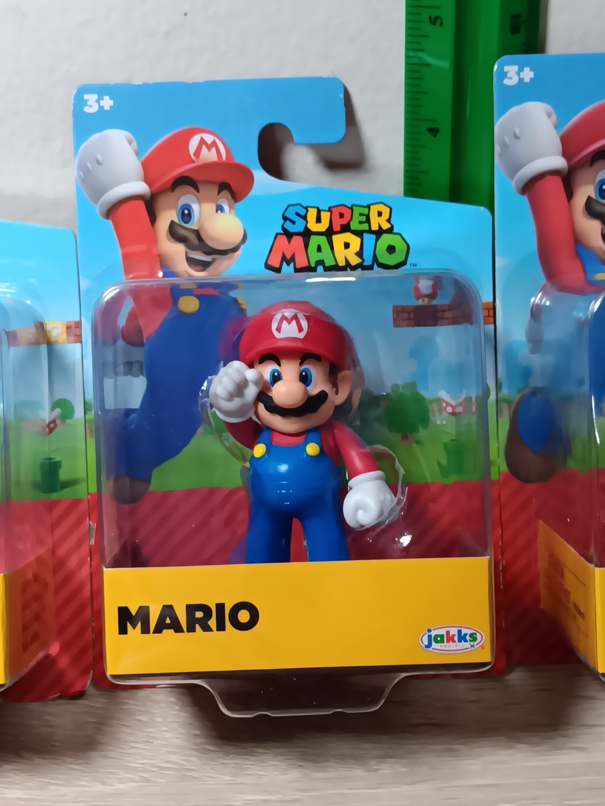 *FREE SHIP* 2.5″ FIRE + ICE + SUPER MARIO World of Nintendo Jakks Pacific 3-PK
