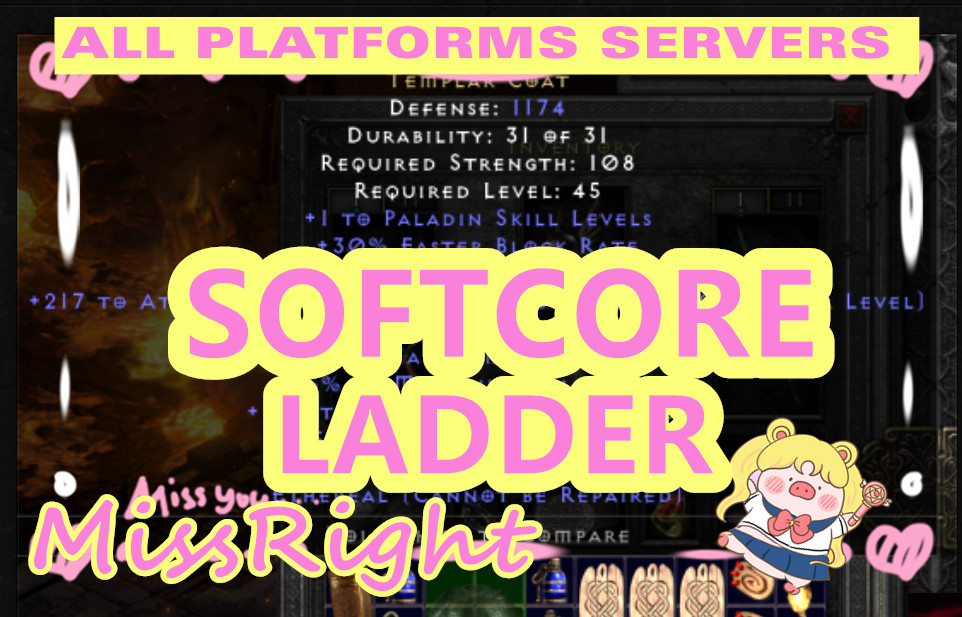Guardian Angel (ETH)🌺Diablo 2 D2R Softcore LADDER🌺PC-SWITCH-PS-XBOX