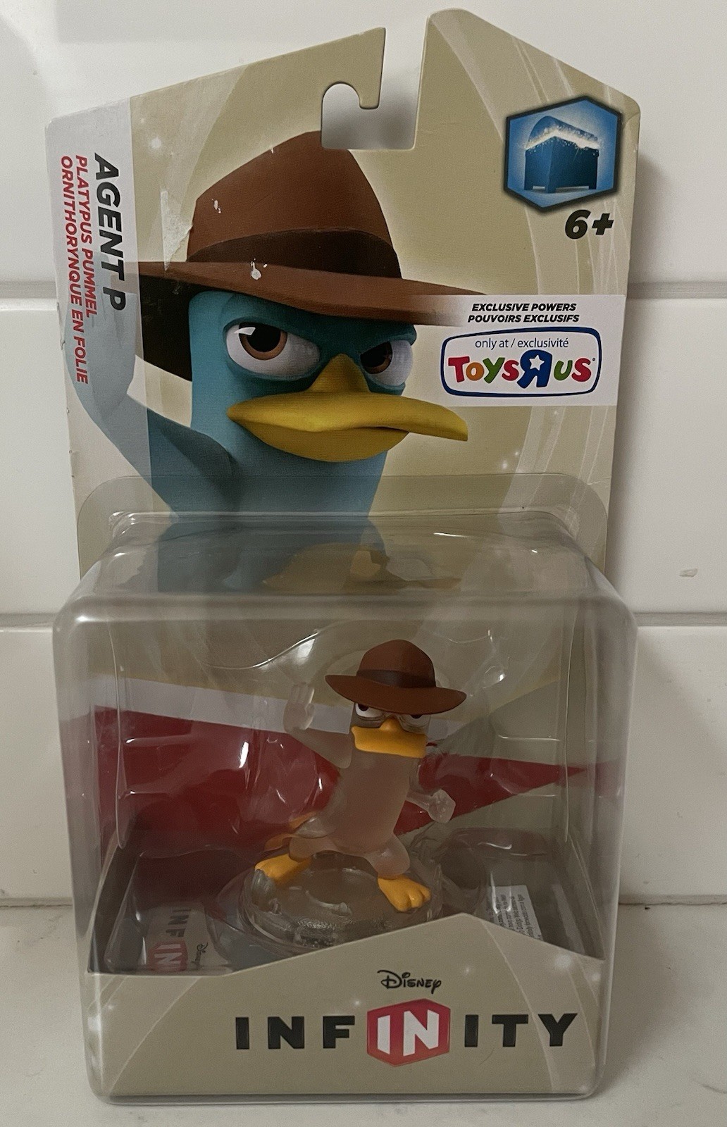 Disney Infinity Phineas and Ferb~Agent P~Platypus Crystal Figure Toys ‘R Us Exc