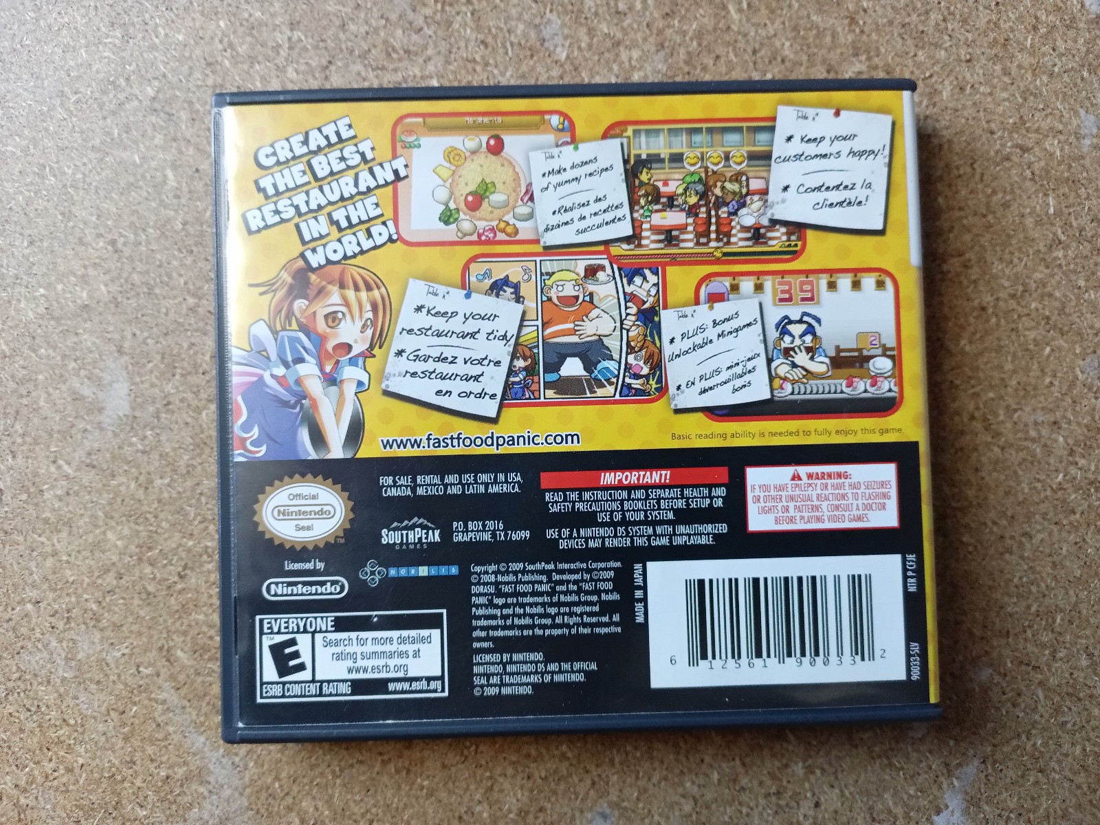 Nintendo DS Lite Handheld System White – 2 DS Games 1 GBA Game