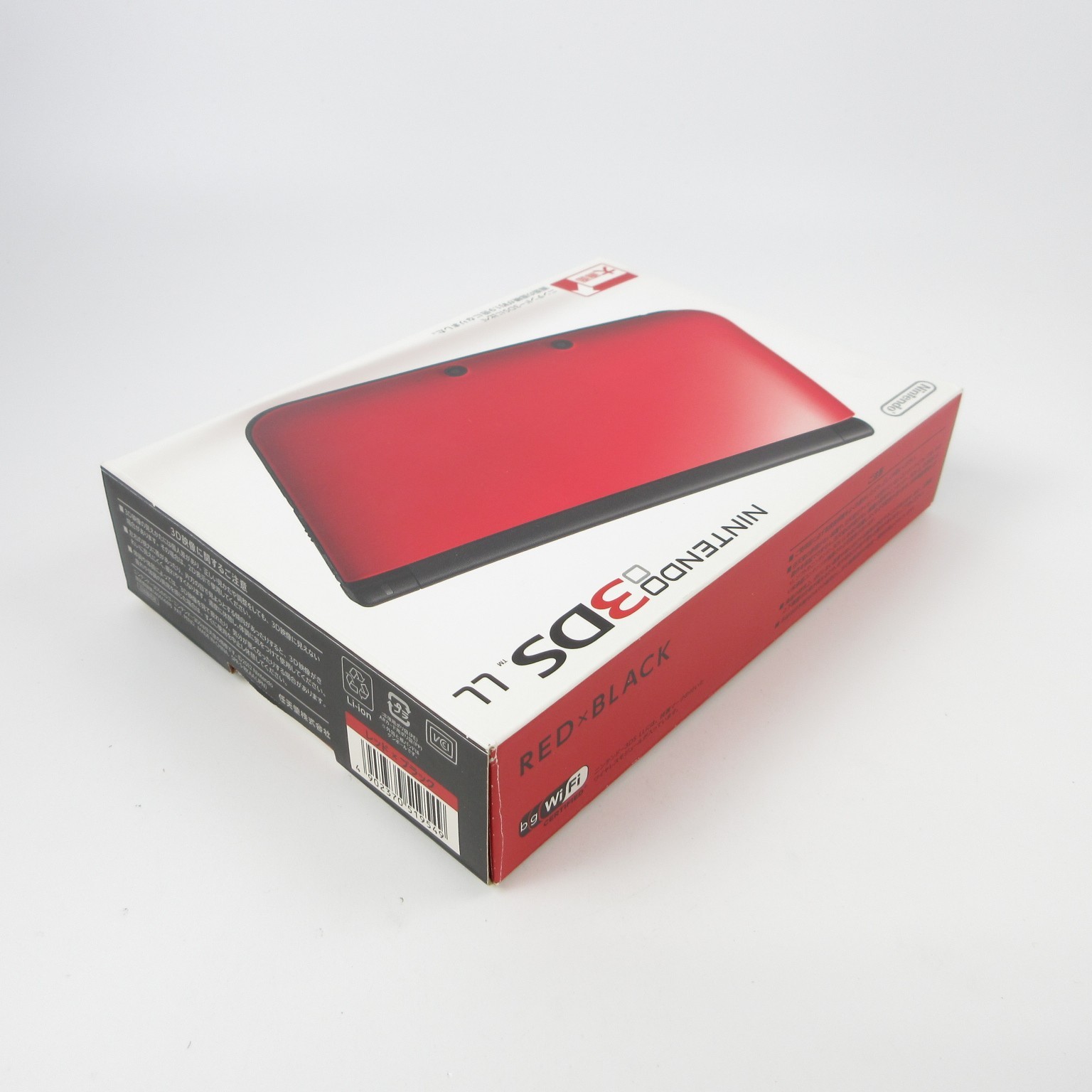 【Excellent】Nintendo 3DS LL XL Red x Black Console Japanese Edition #DEN2/0429/01