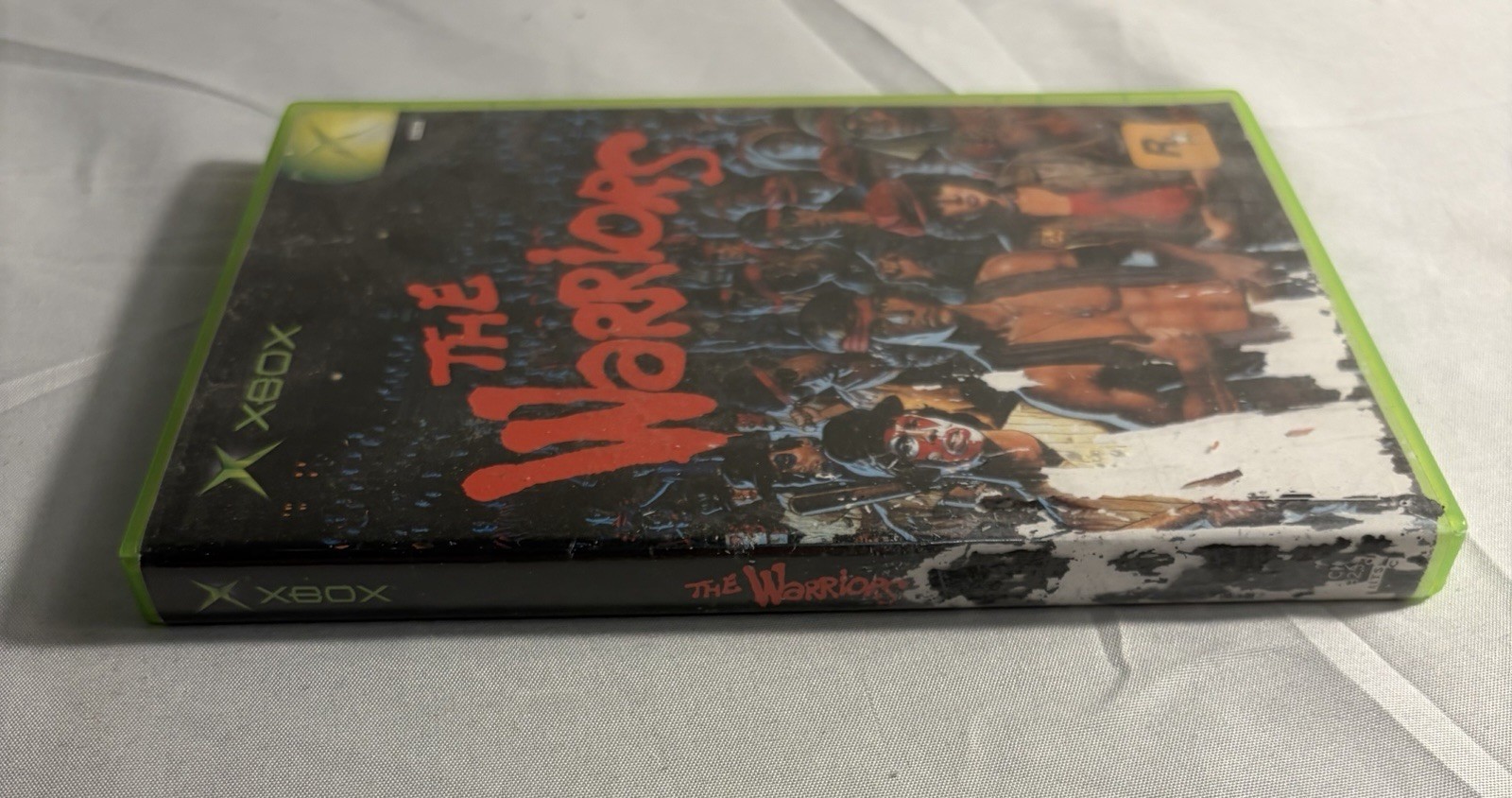 The Warriors Microsoft Xbox 2005 Complete in Box (CIB) Tested Works Cover Damage