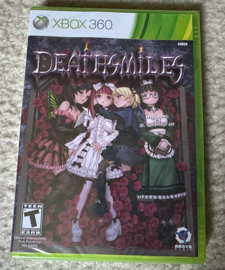 Deathsmiles Death Smiles (Aksys, Microsoft Xbox 360, 2010) – NEW, SEALED, MINT!