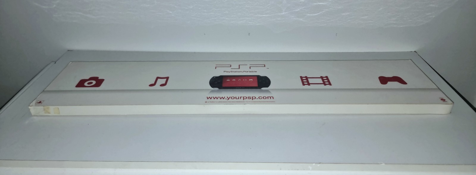 Sony PSP Playstation Portable Rare STORE PROMO Game Merch Display 76x17cm 2000s