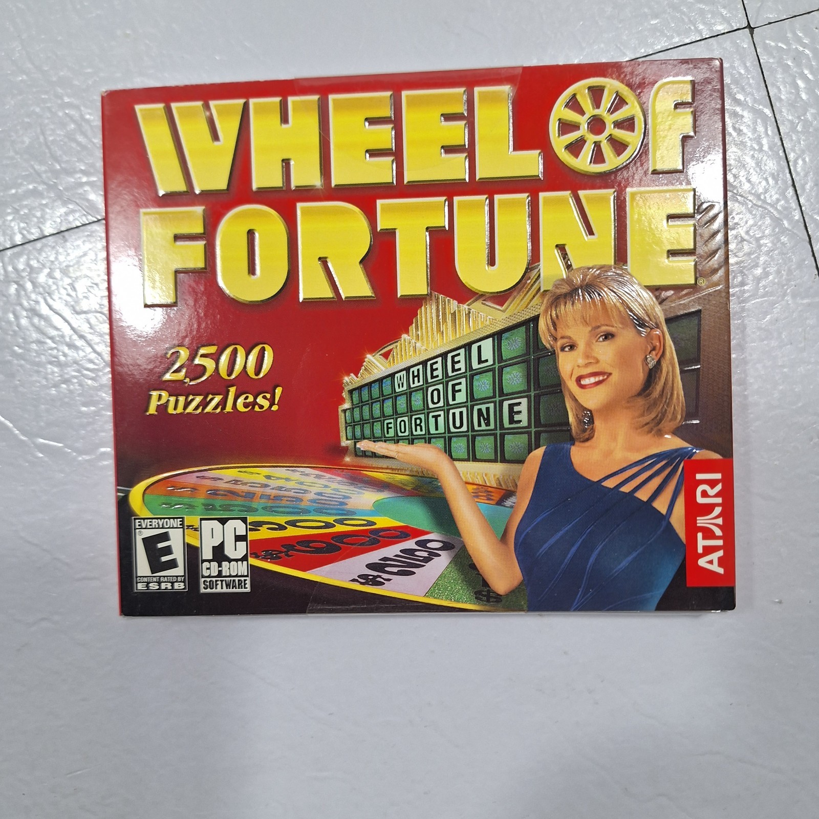 Wheel of Fortune (ATARI) 2500 Puzzles PC Windows 95/98 Brand New Sealed