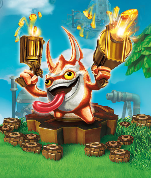 Skylanders Eon’s Elite Trigger Happy NFC Card FREE SHIPPING