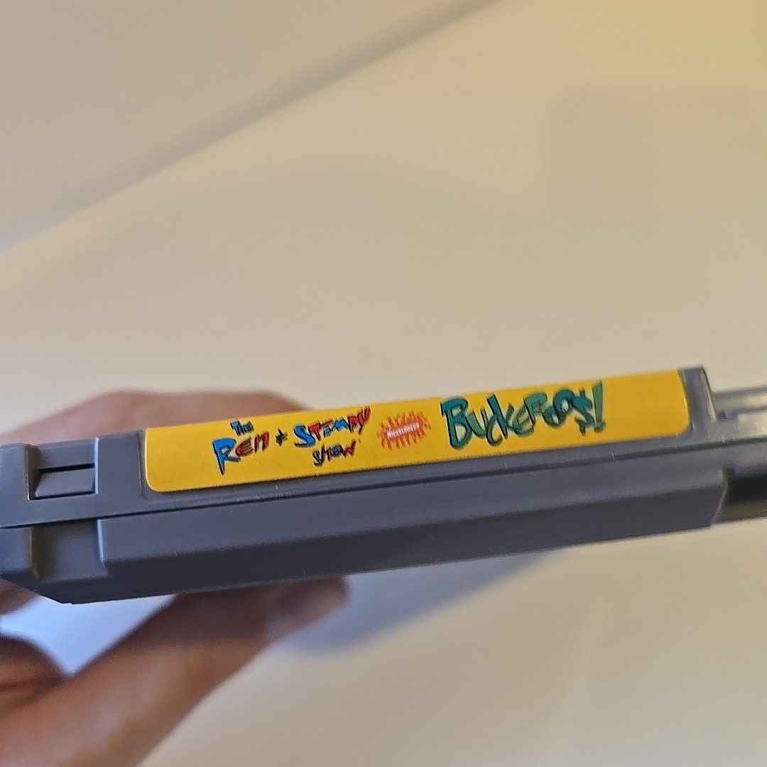 Ren & Stimpy Show: Buckaroo (NES, 1993) Complete CIB