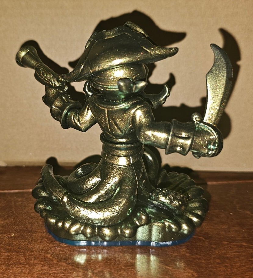 Skylanders Swap Force Gold Metallic Wash Buckler Switch Xbox One PS4 Wii U PS3