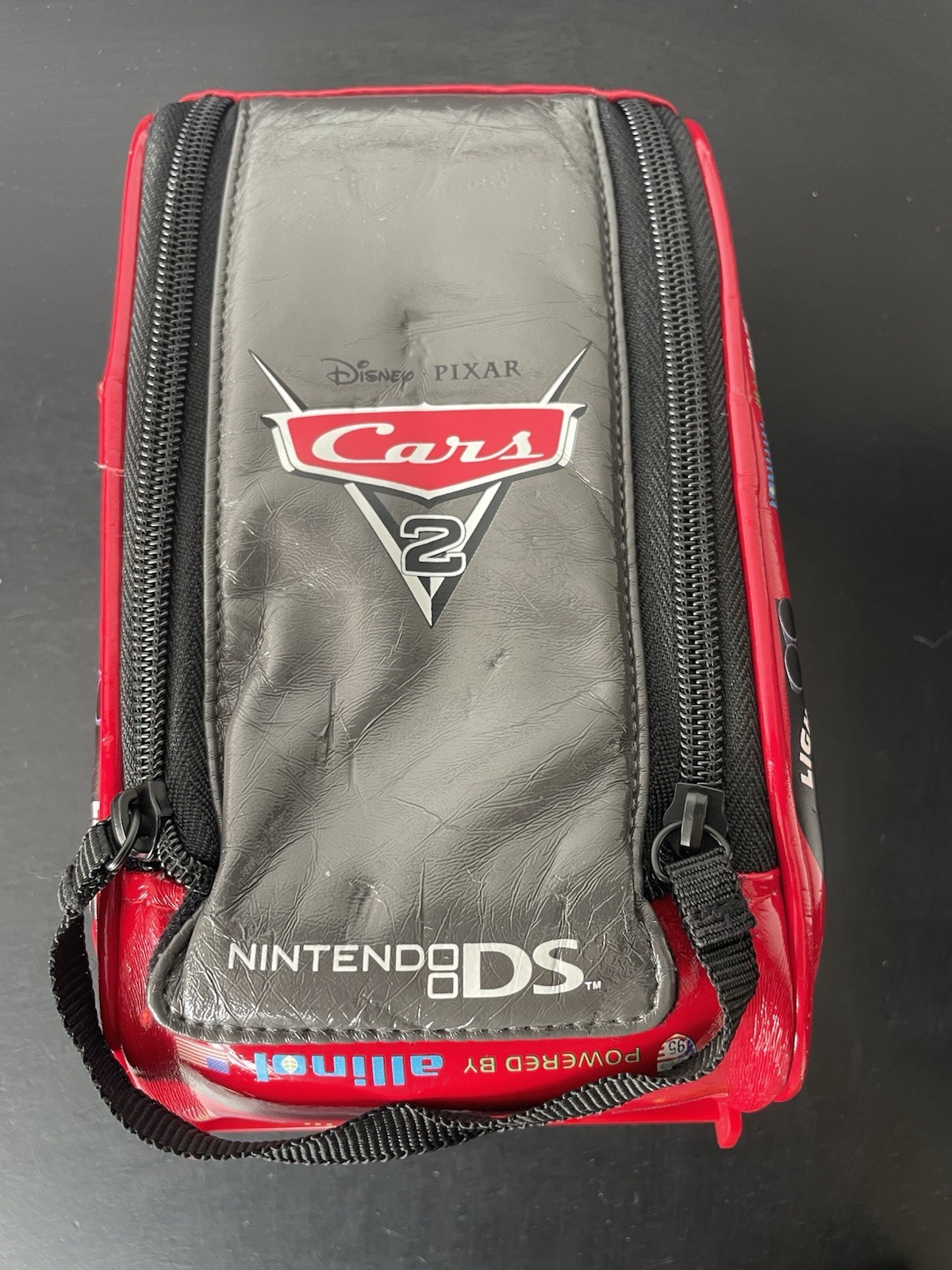 Disney Pixar Cars 2 Lightning McQueen Nintendo DS Carry Case Plush Soft