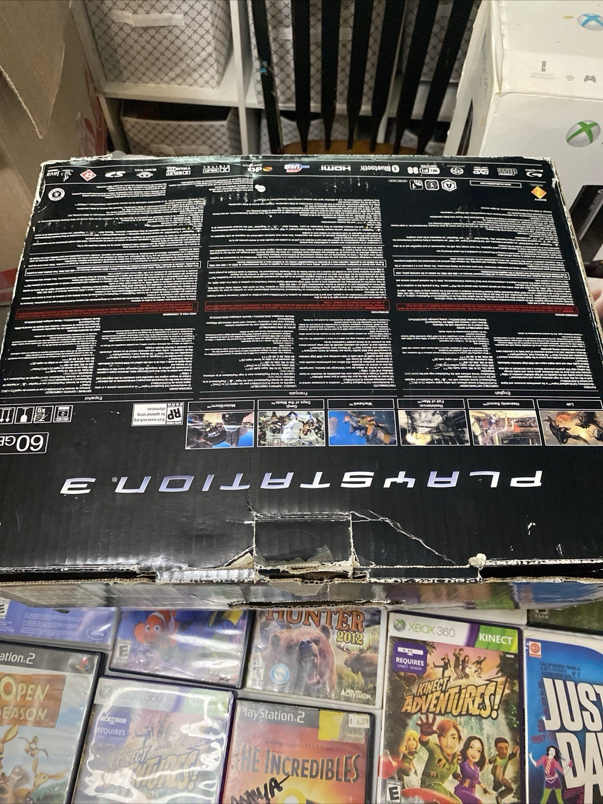 Console Box Video Game Box And Manual Lot Only No Games Or Systems