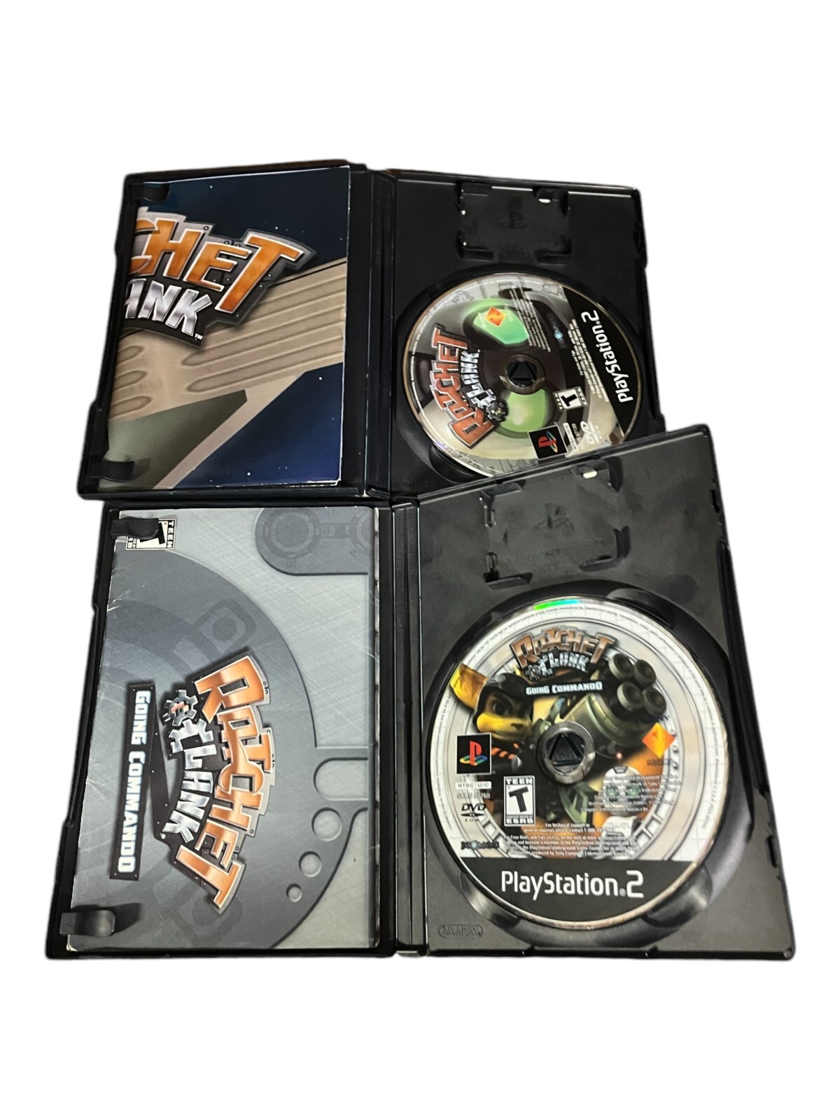 Sony PlayStation 2 PS2 CIB COMPLETE Ratchet & Clank 1 2 3 Deadlocked LOT BL