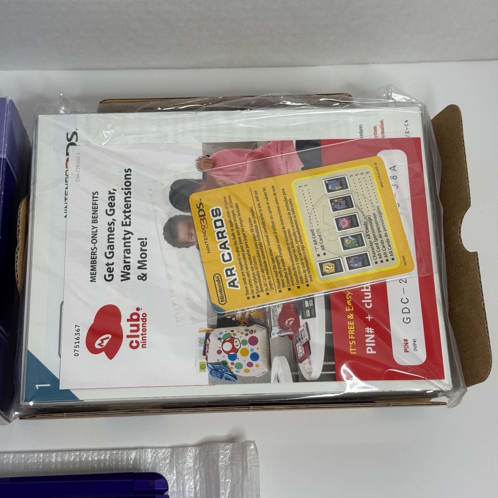 Nintendo 3DS Midnight Purple Console – Complete CIB In Box – CLEAN SYSTEM