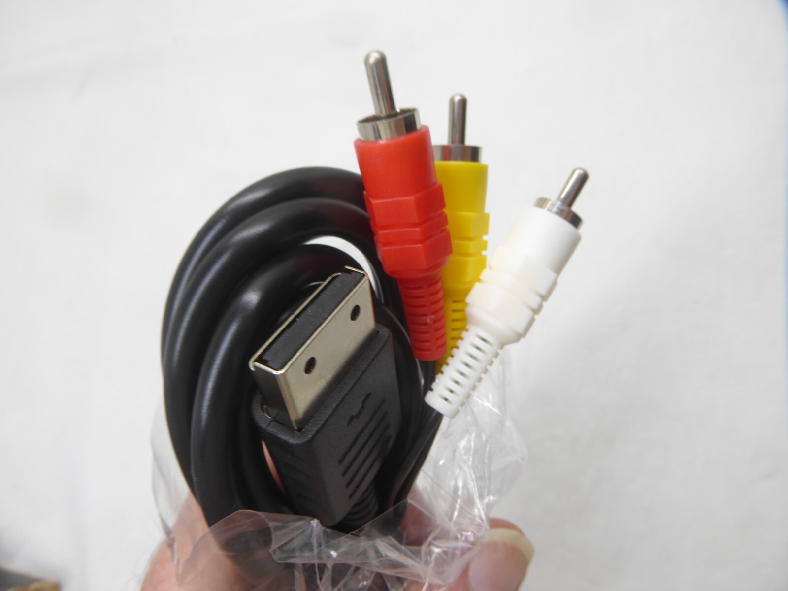 Sega Dreamcast Av Audio Composite RCA cable and power cord 6′ NEW U.S. seller