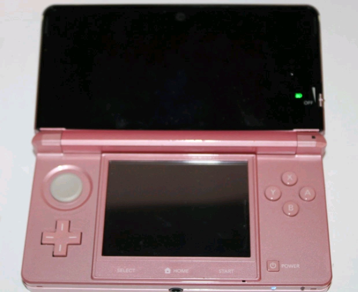 Nintendo 3DS Princess Peach Pink Handheld System With Case And 7 Games